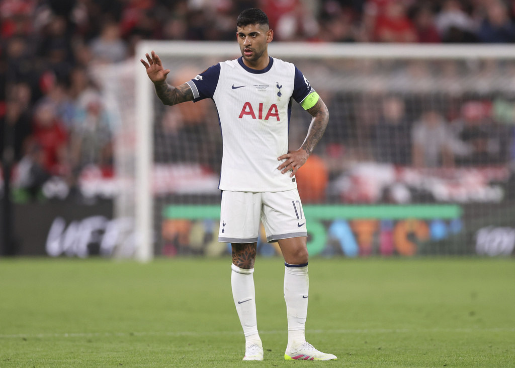 tottenham romero new captain after sons departure