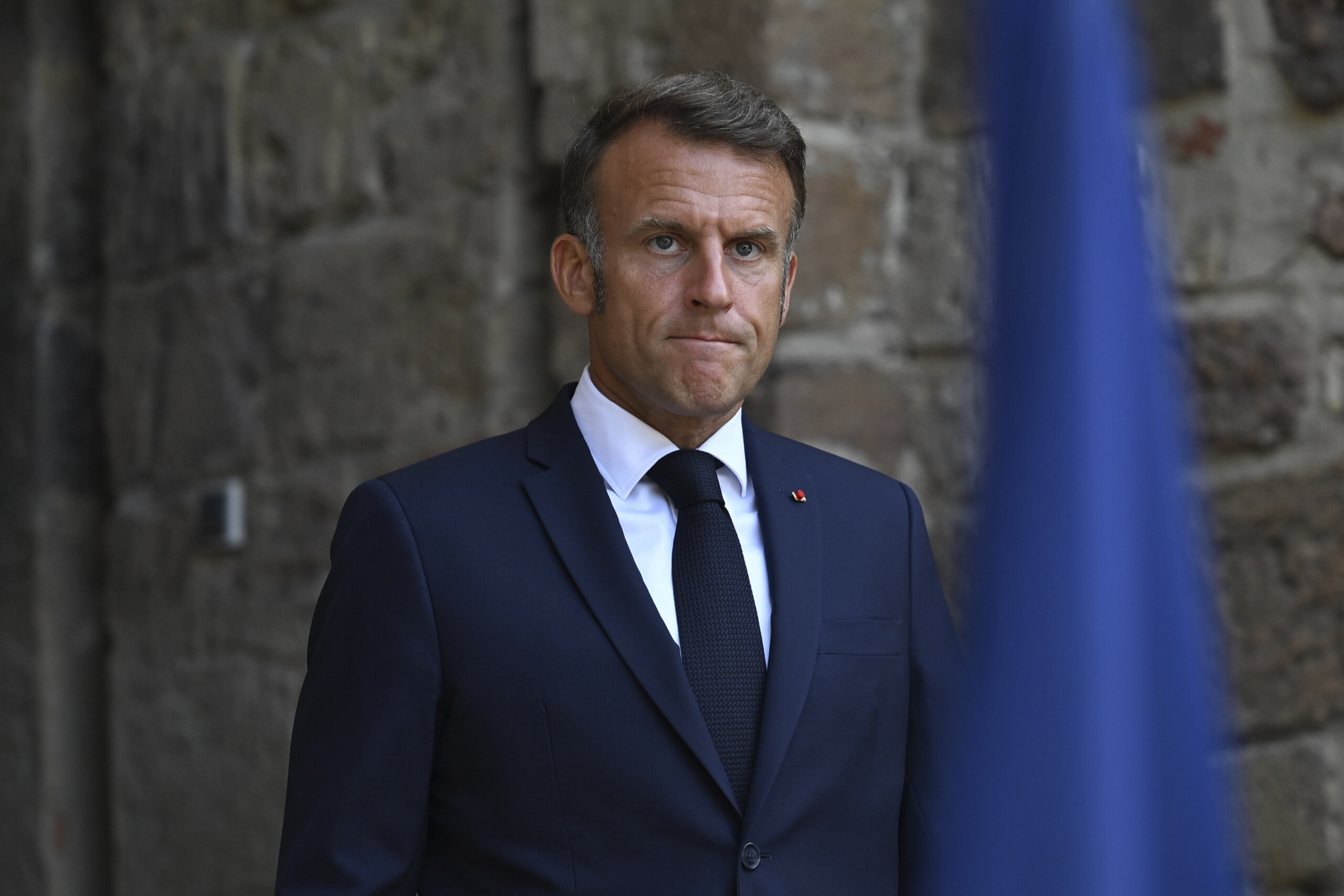 ukraine macron after trilateral talks quadrilateral talks with eu needed scaled