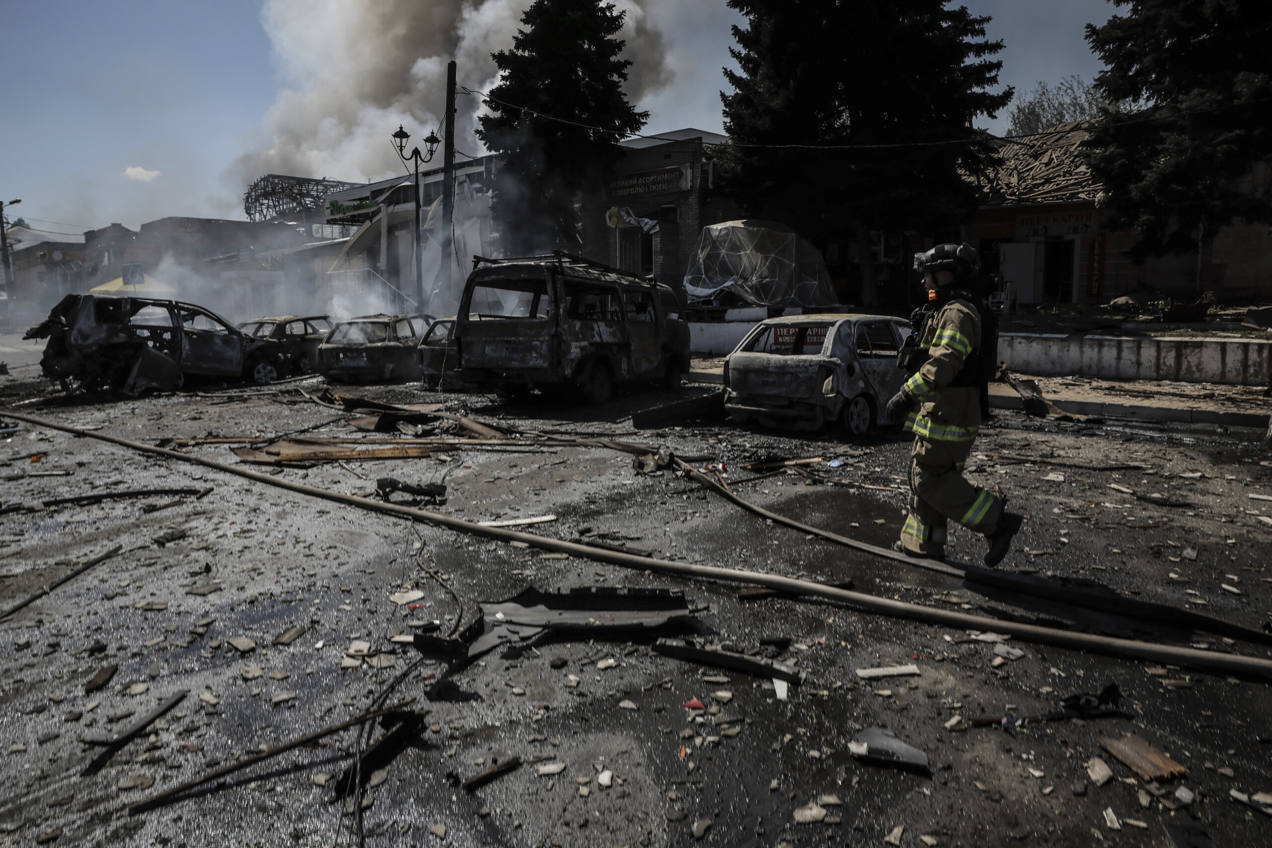 ukraine russian drone attack in kharkiv death toll rises to 7 scaled