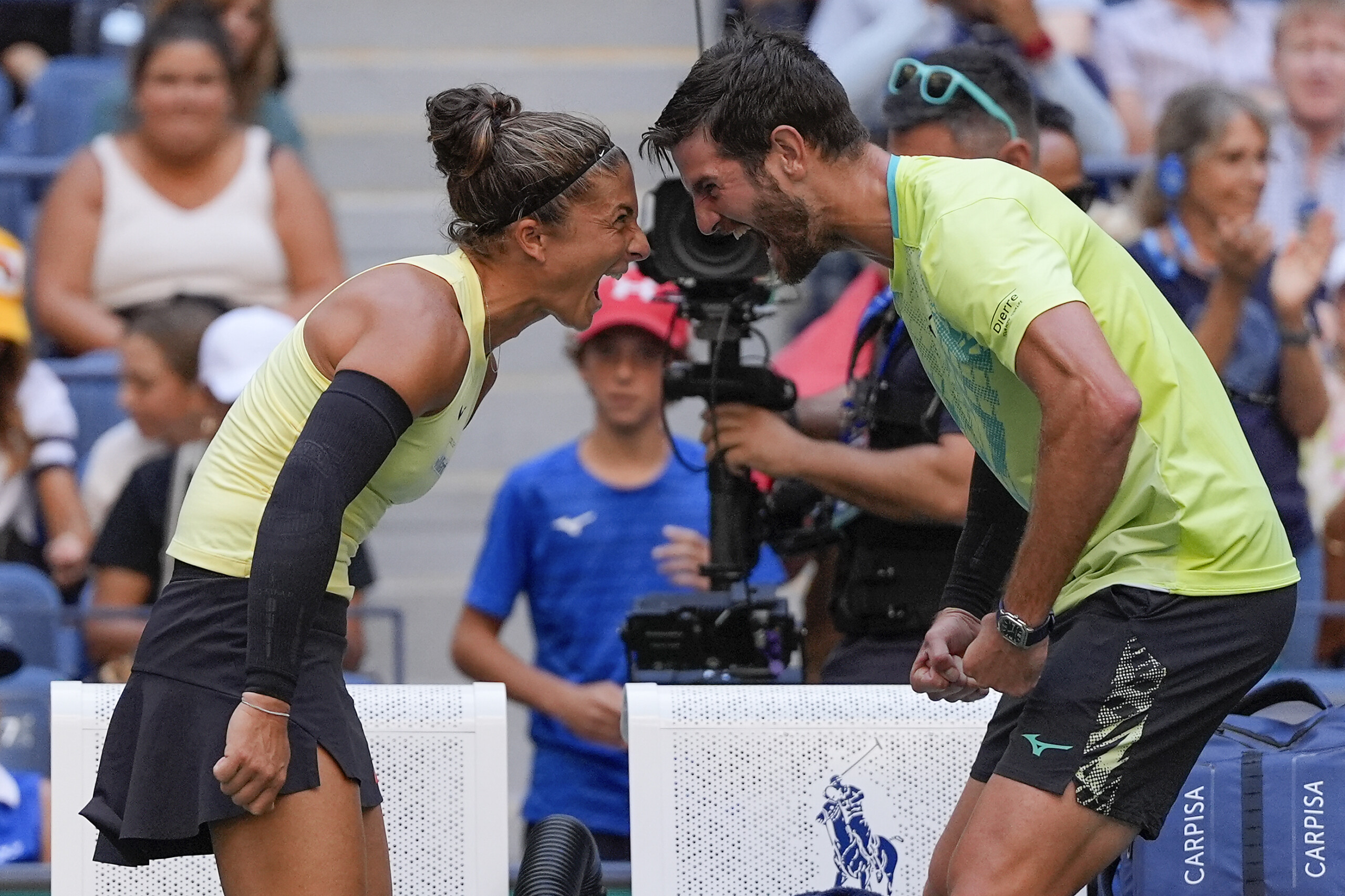 tennis us open errani vavassori reach mixed doubles semifinals musetti out scaled