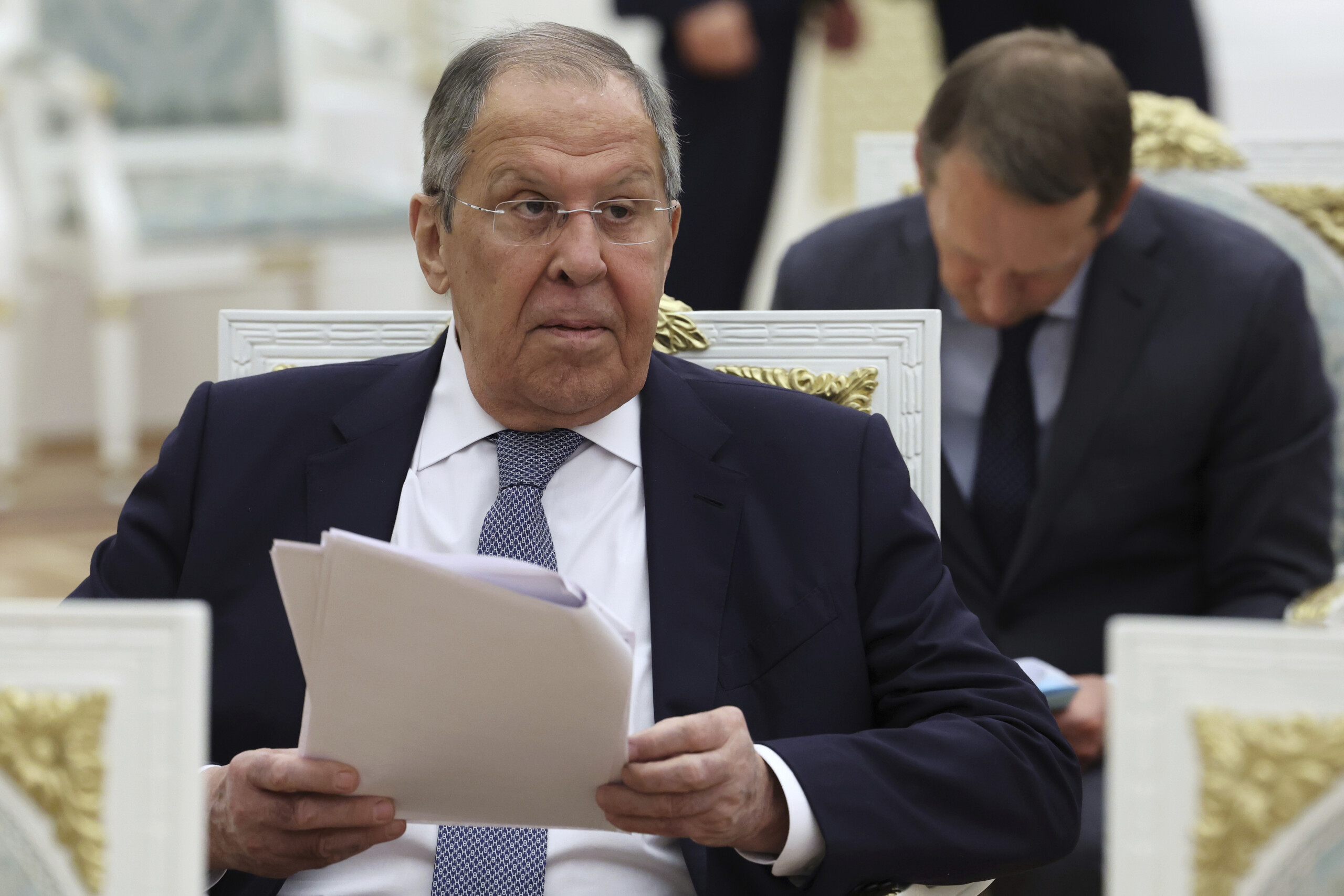 ukraine lavrov open to any meeting bilateral or trilateral scaled