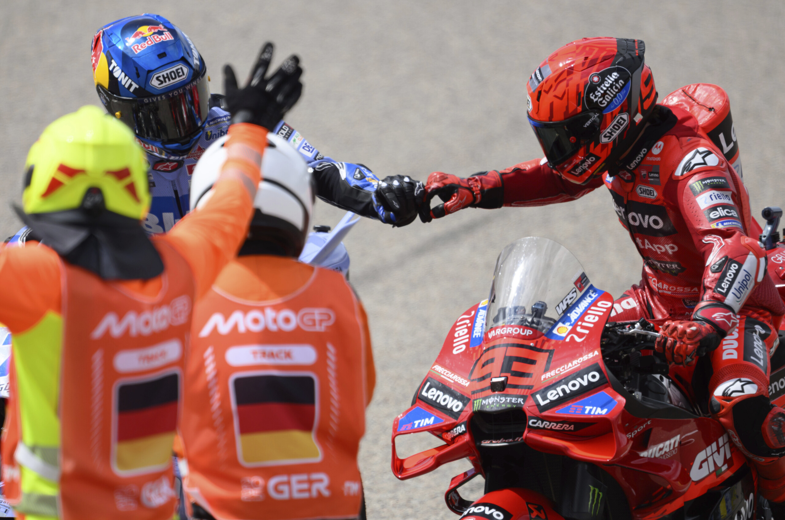 motogp hungarian grand prix marquez dominates sprint ahead of di giannantonio and morbidelli scaled