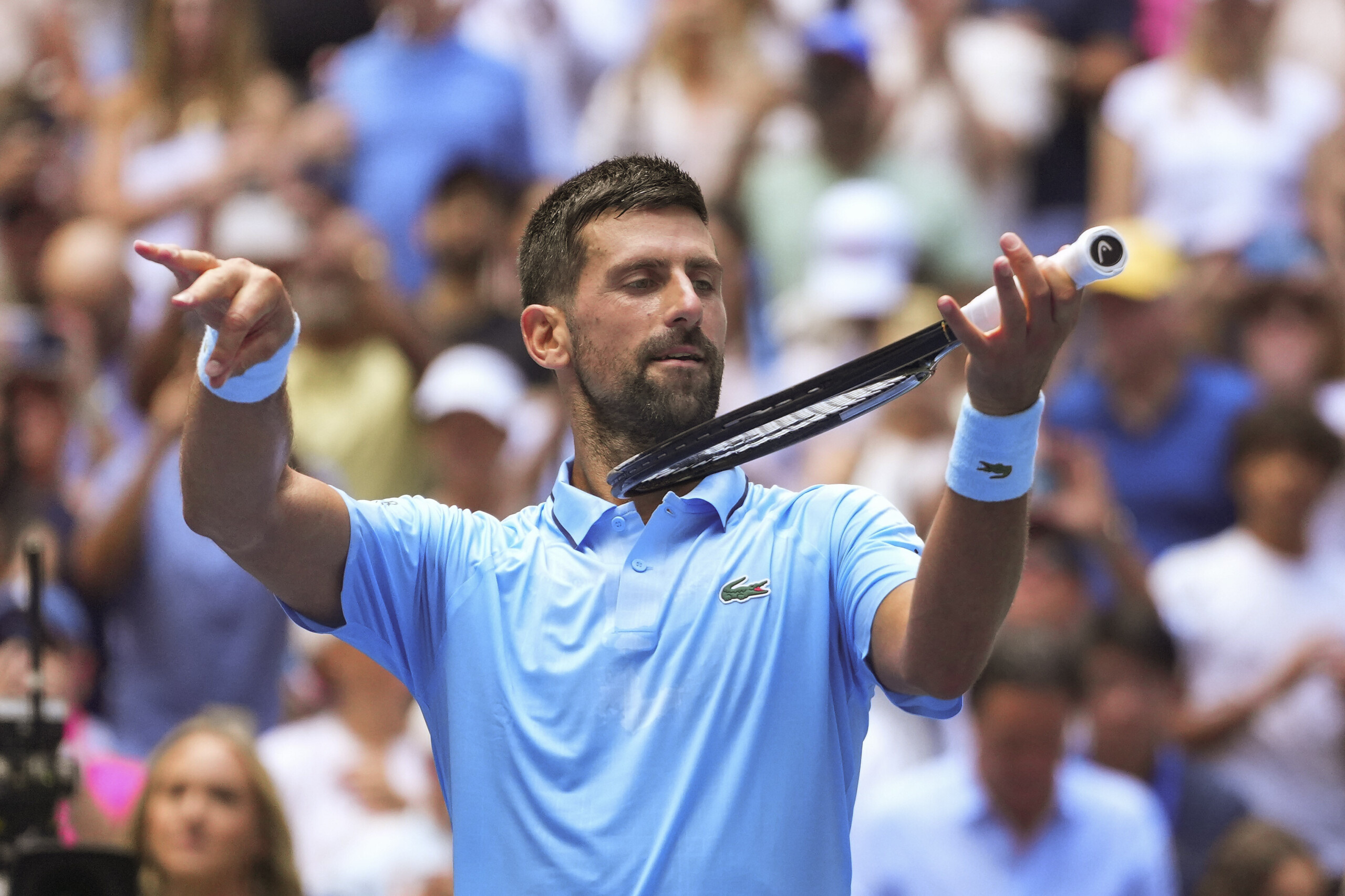 us open djokovic advances to third round comeback win over svajda scaled