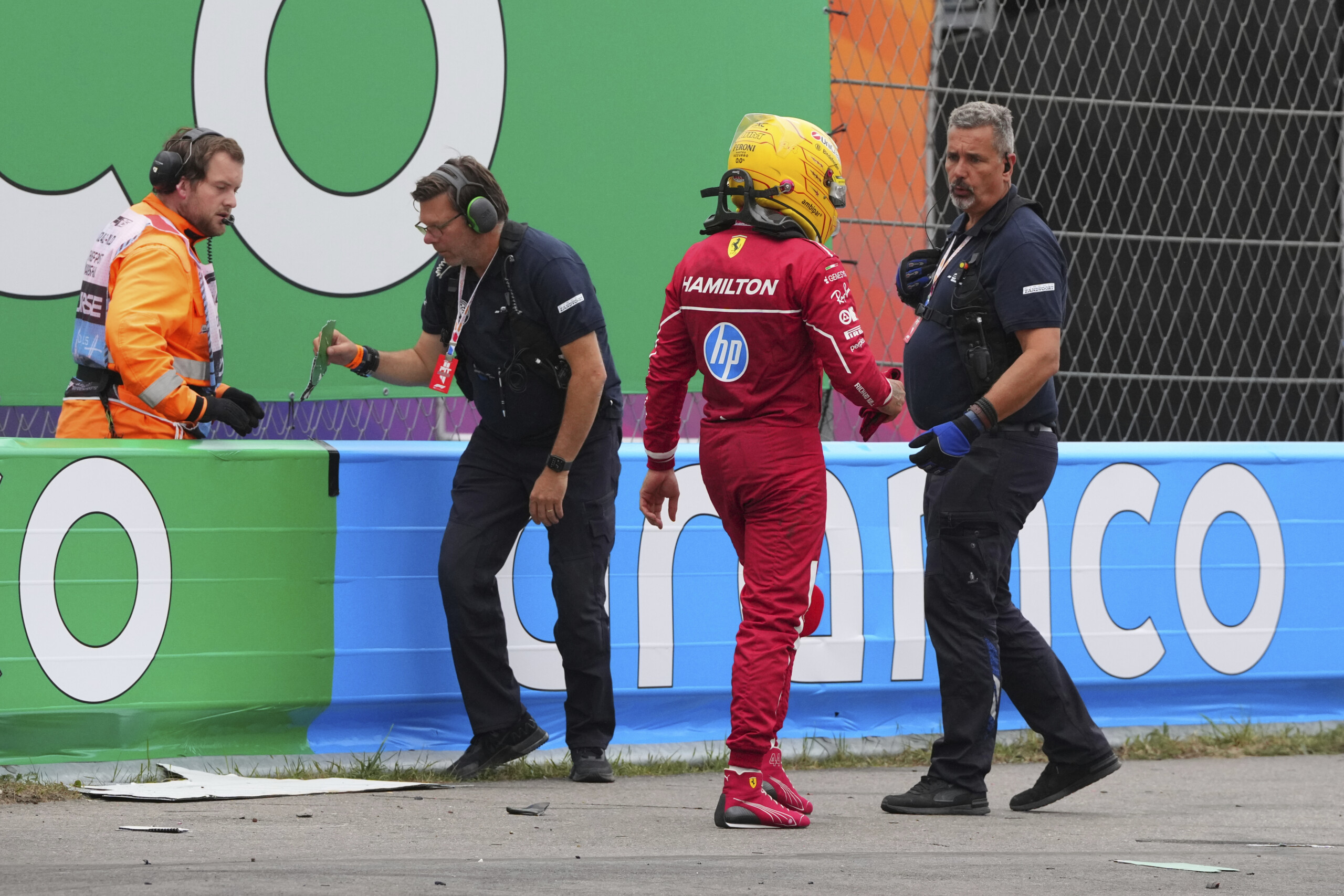 formula 1 hamilton penalised with a 5 place grid penalty at monza scaled