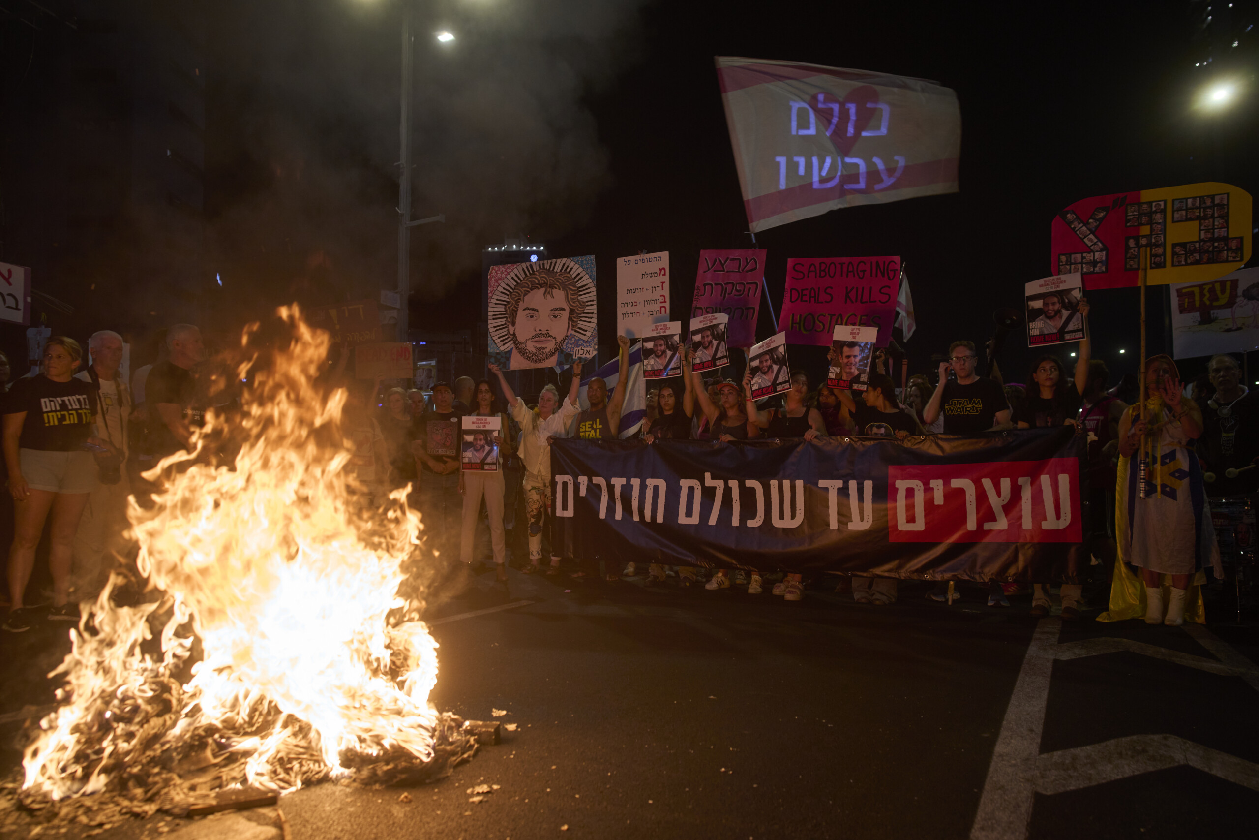 middle east netanyahu against protesters every day they threaten to kill me scaled
