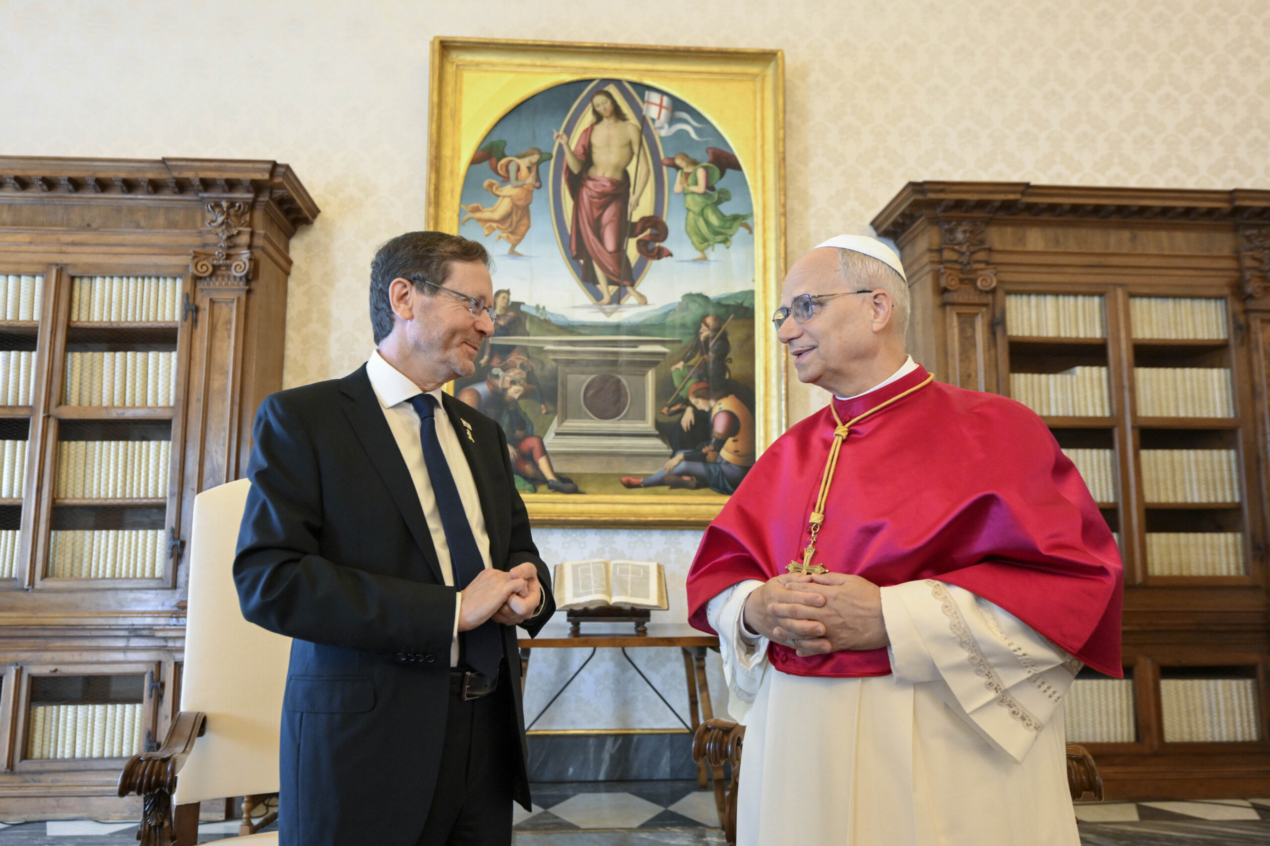 middle east herzog grateful to the pope israel longs for peace scaled