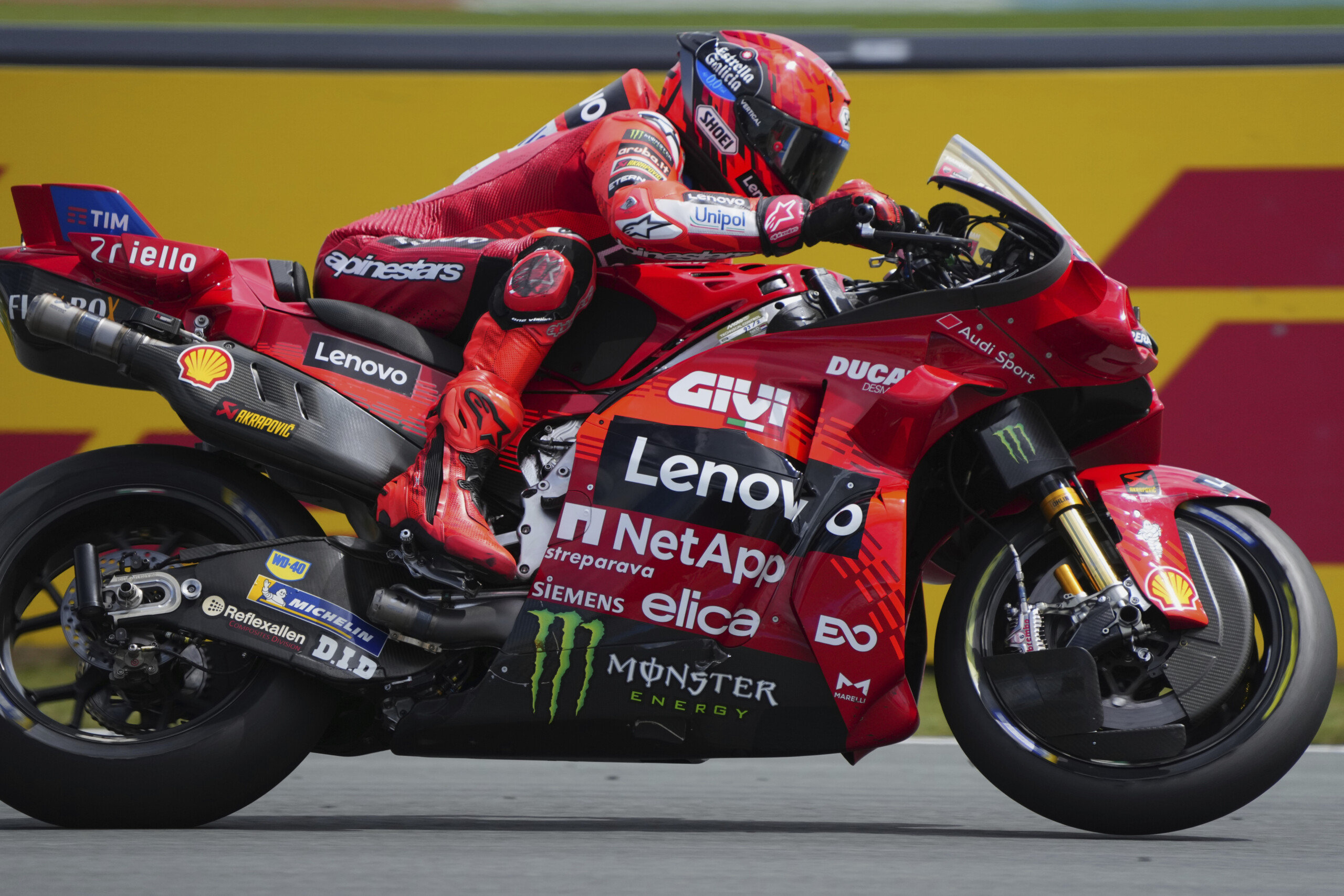 motogp marc marquez wins sprint race in catalonia bagnaia 14th scaled