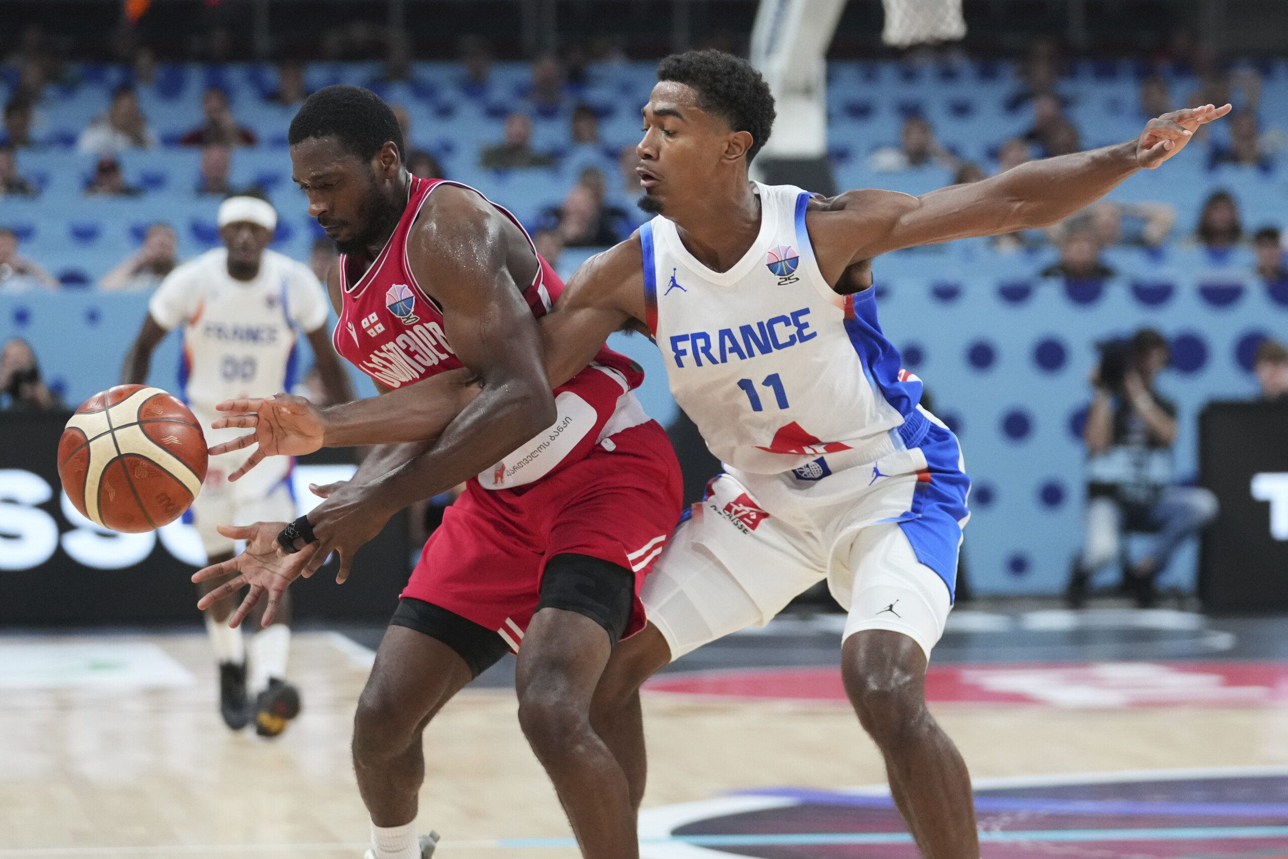 eurobasket historic victory for georgia beats france and reaches the quarterfinals scaled