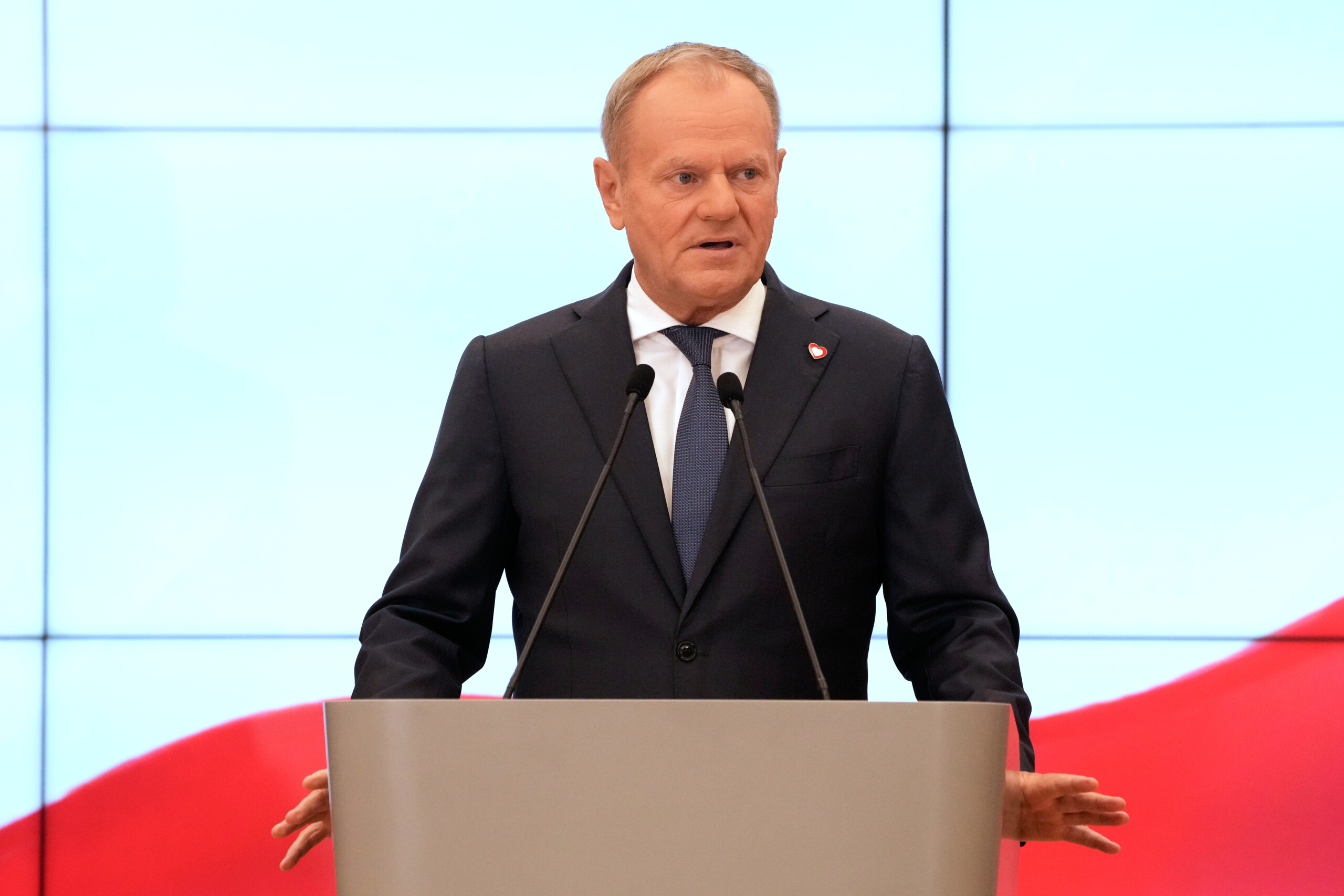 poland ends interception of russian drones tusk large scale provocation scaled