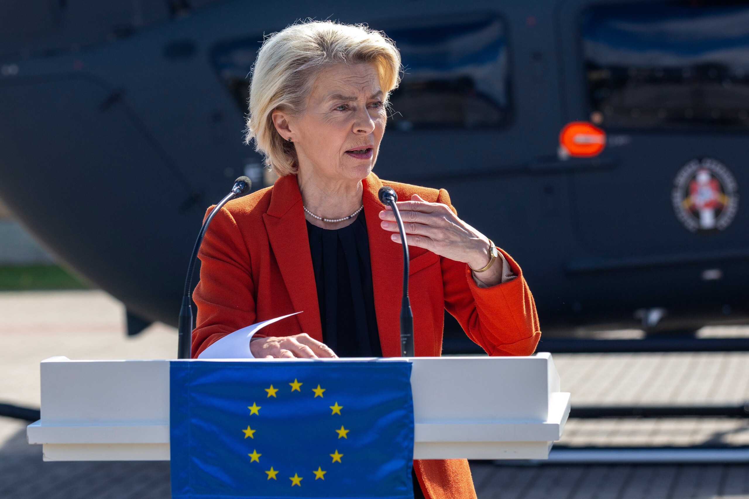 tariffs von der leyen we have reached the best possible agreement with the us scaled