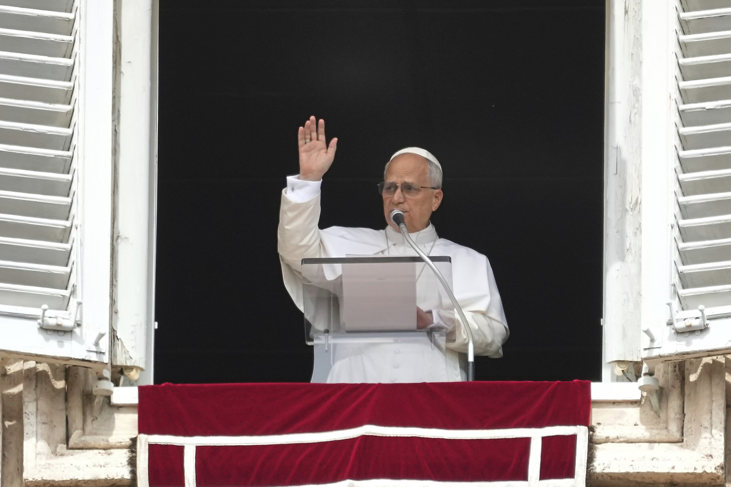pope i pray for kirk and his family concerned about political violence scaled