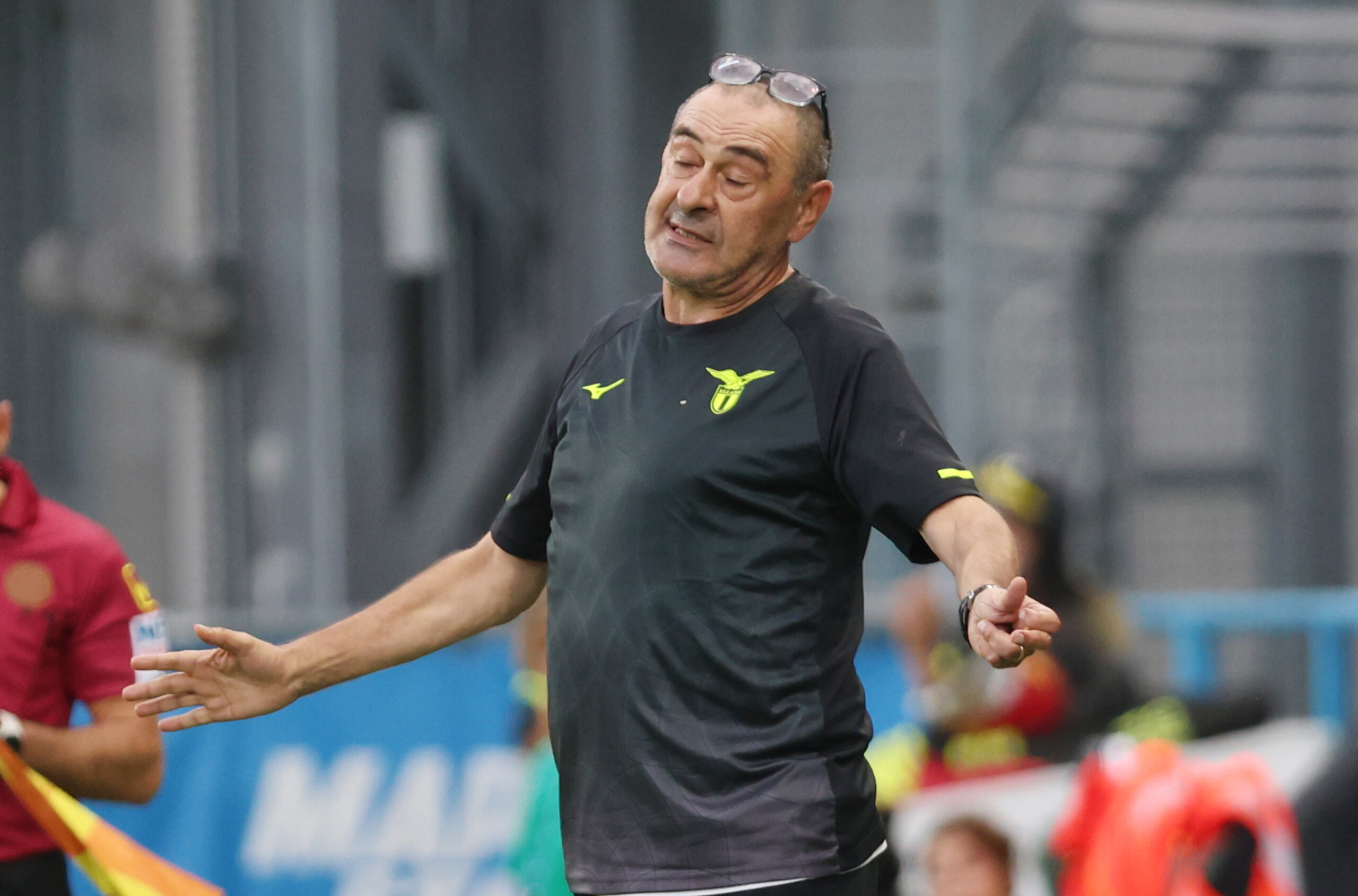 lazio sarri lost because of a huge mistake sorry for our fans scaled