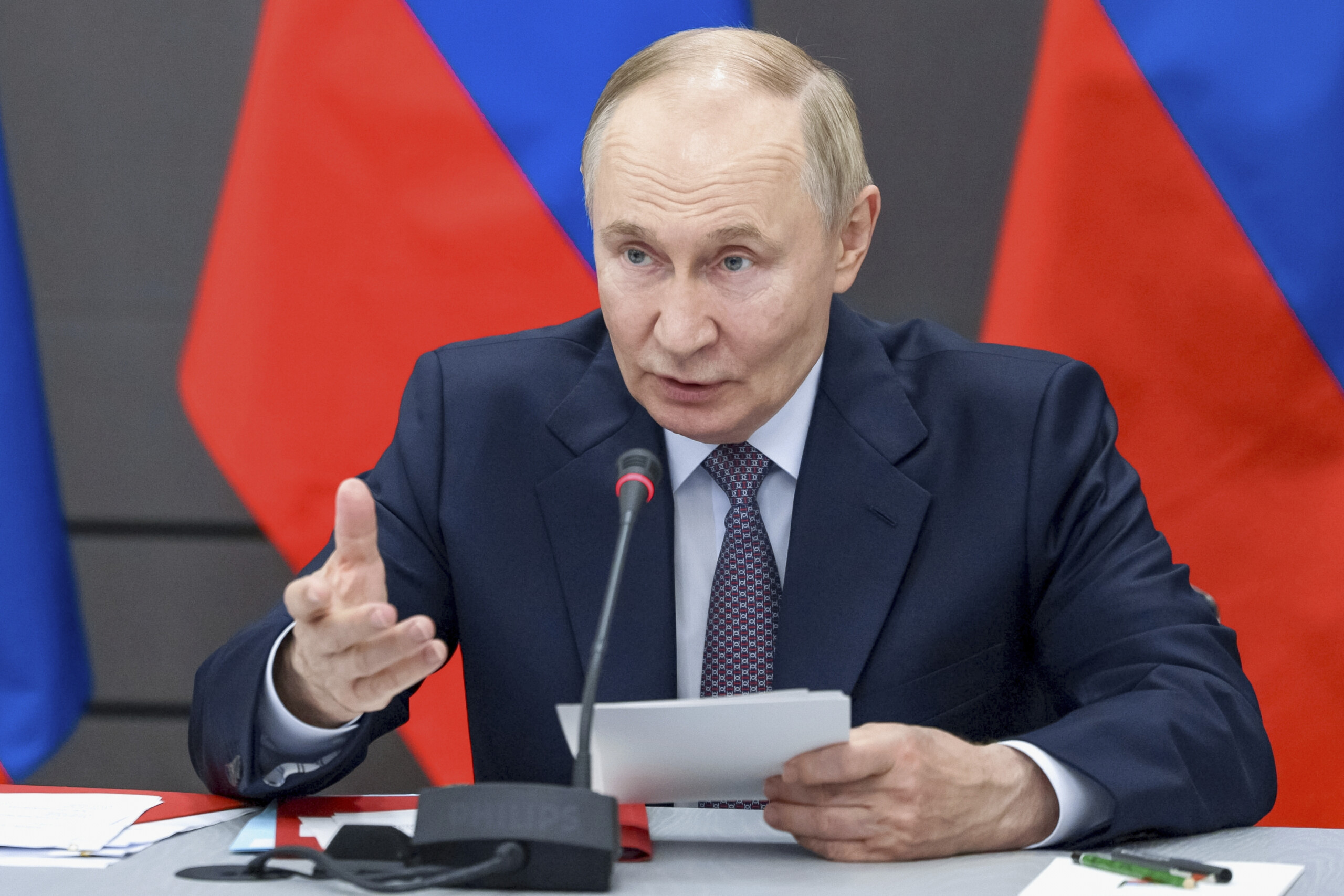russia putin we are capable of responding to any threat scaled