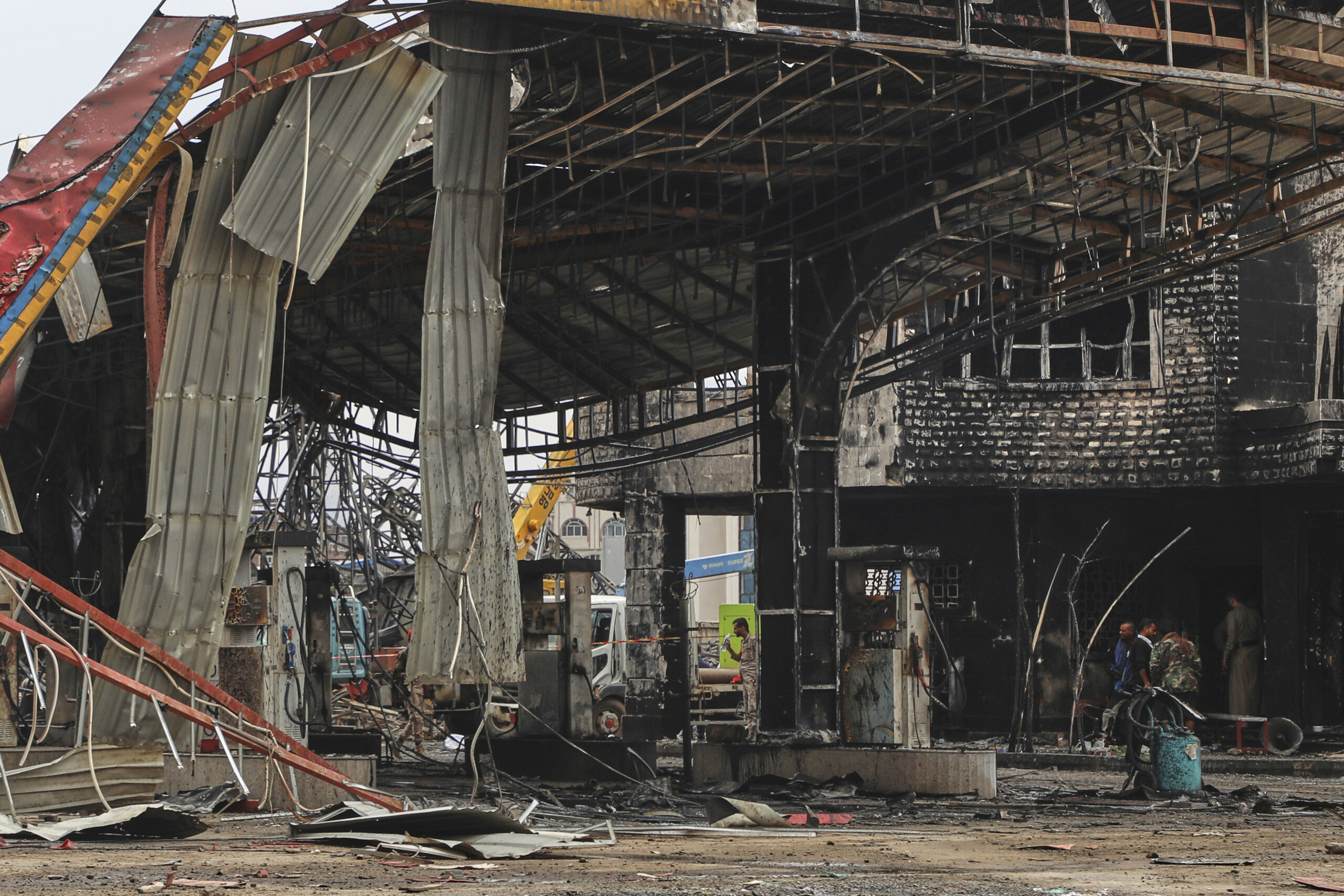 houthi two dead and 48 wounded in israeli attacks on sanaa scaled