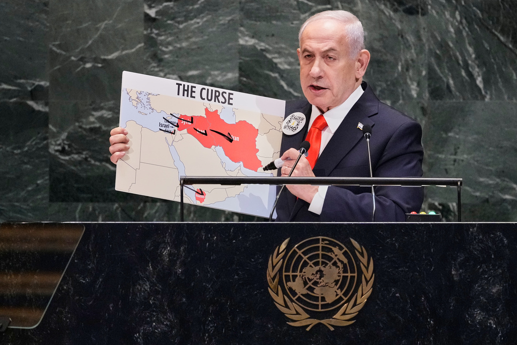 netanyahu booed at the un some walk out of the chamber