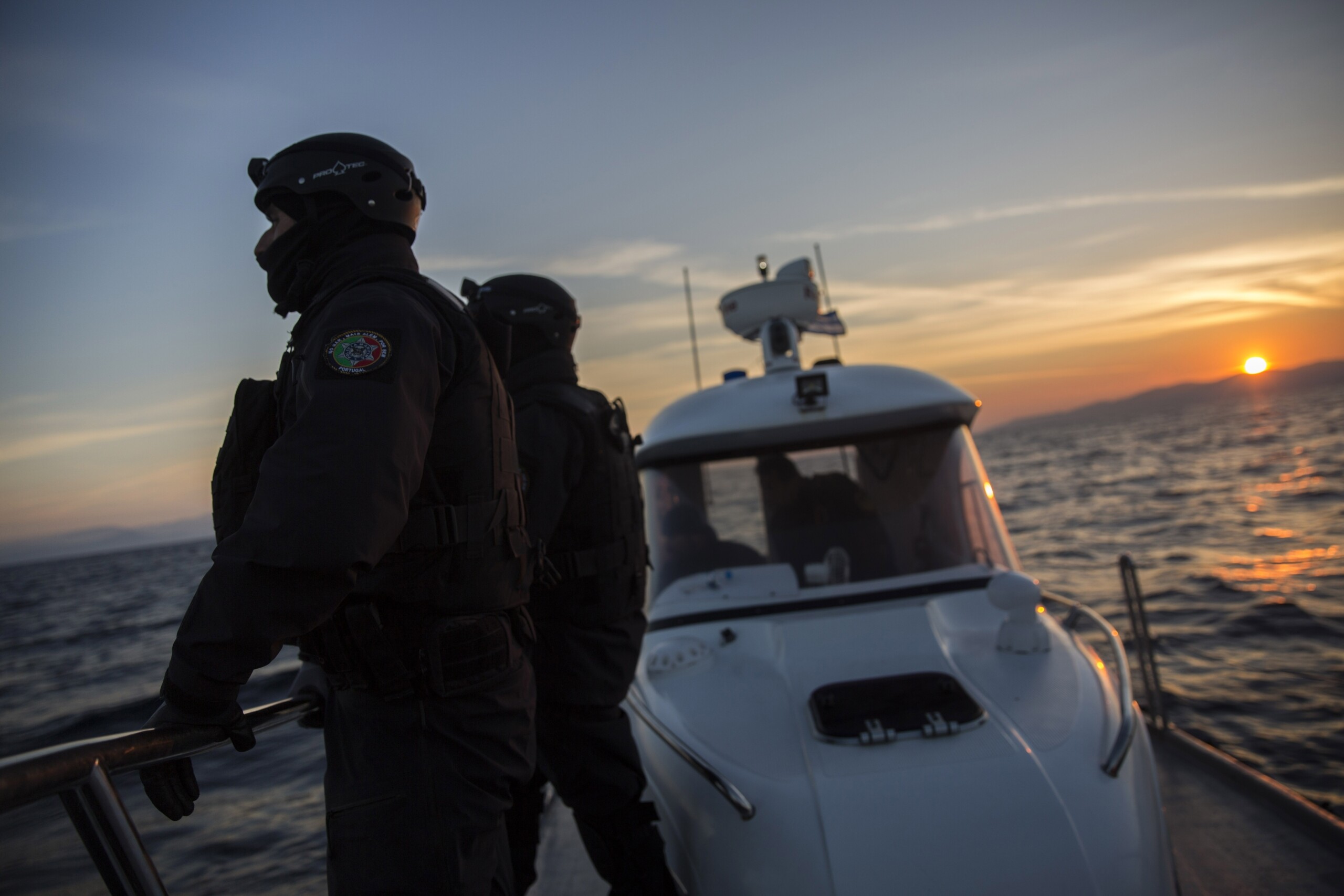 frontex we cannot escort the flotilla we are not a military organization scaled