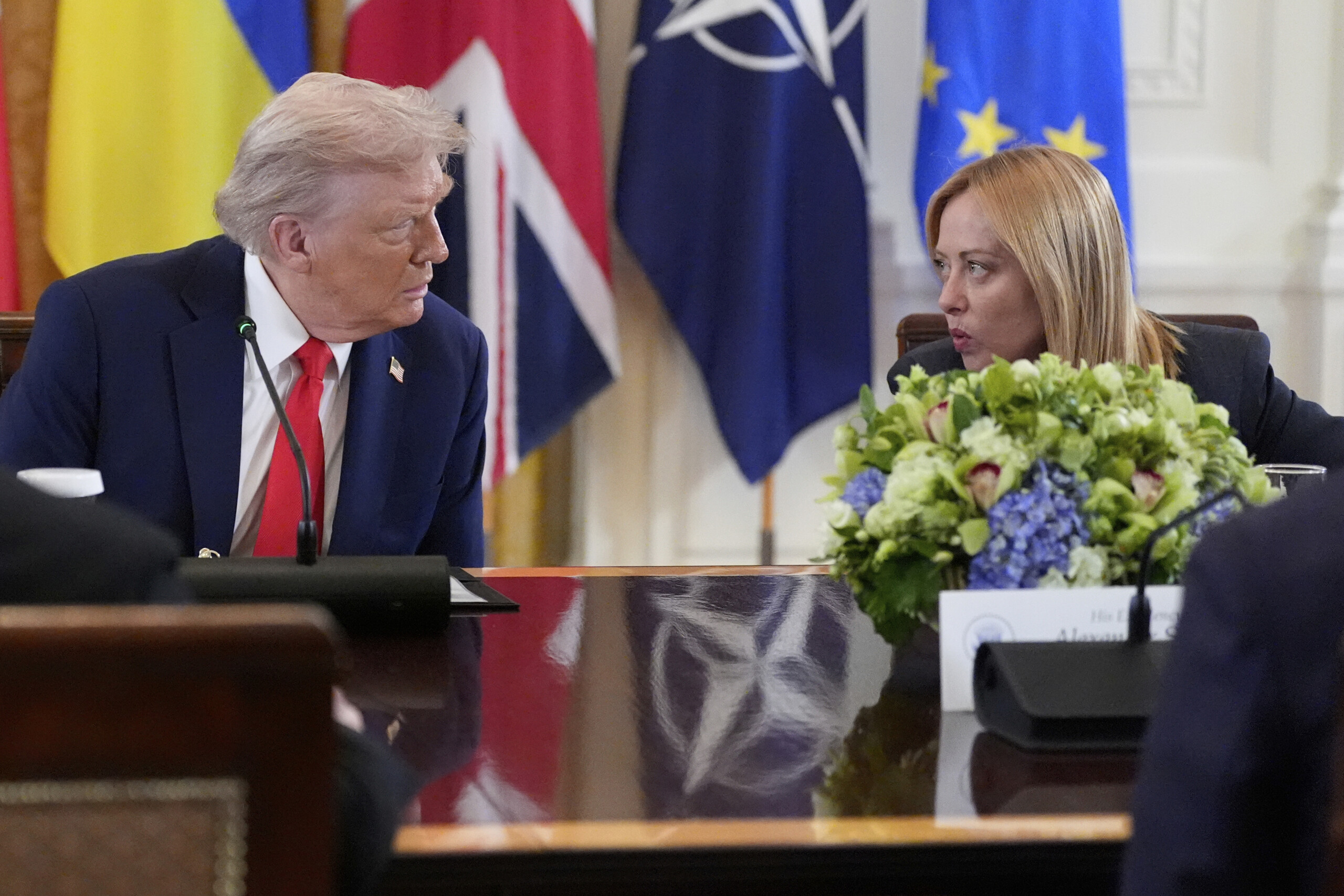 gaza meloni speaks with trump focus on emergency in the strip scaled