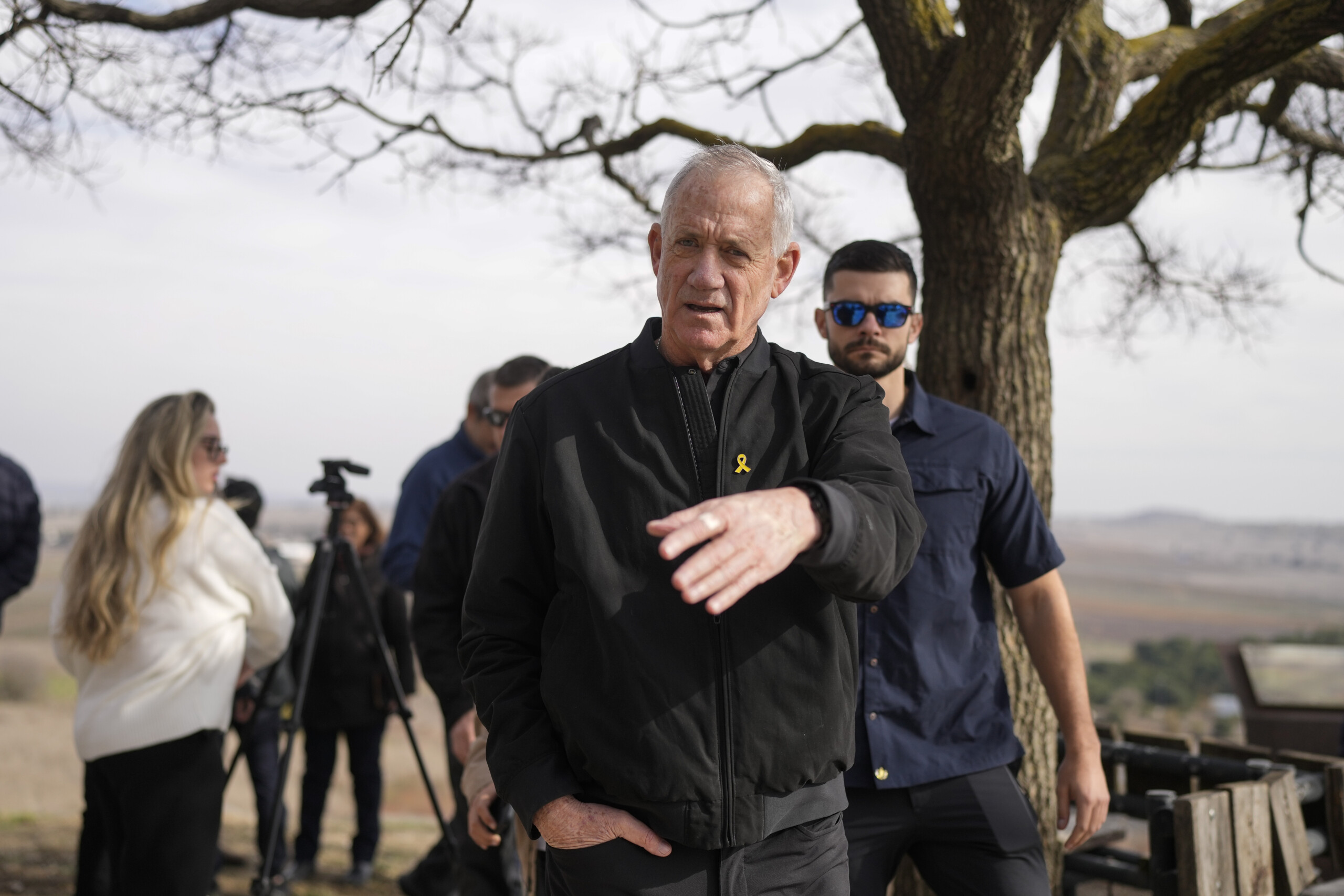 gaza gantz expresses support for trumps plan better late than never scaled