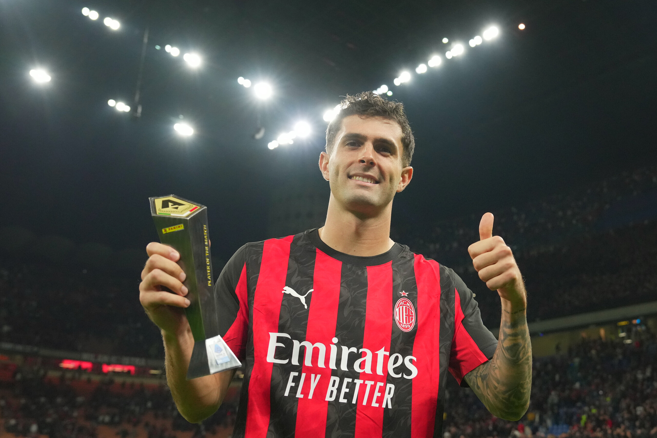 football serie a pulisic named best player of september scaled