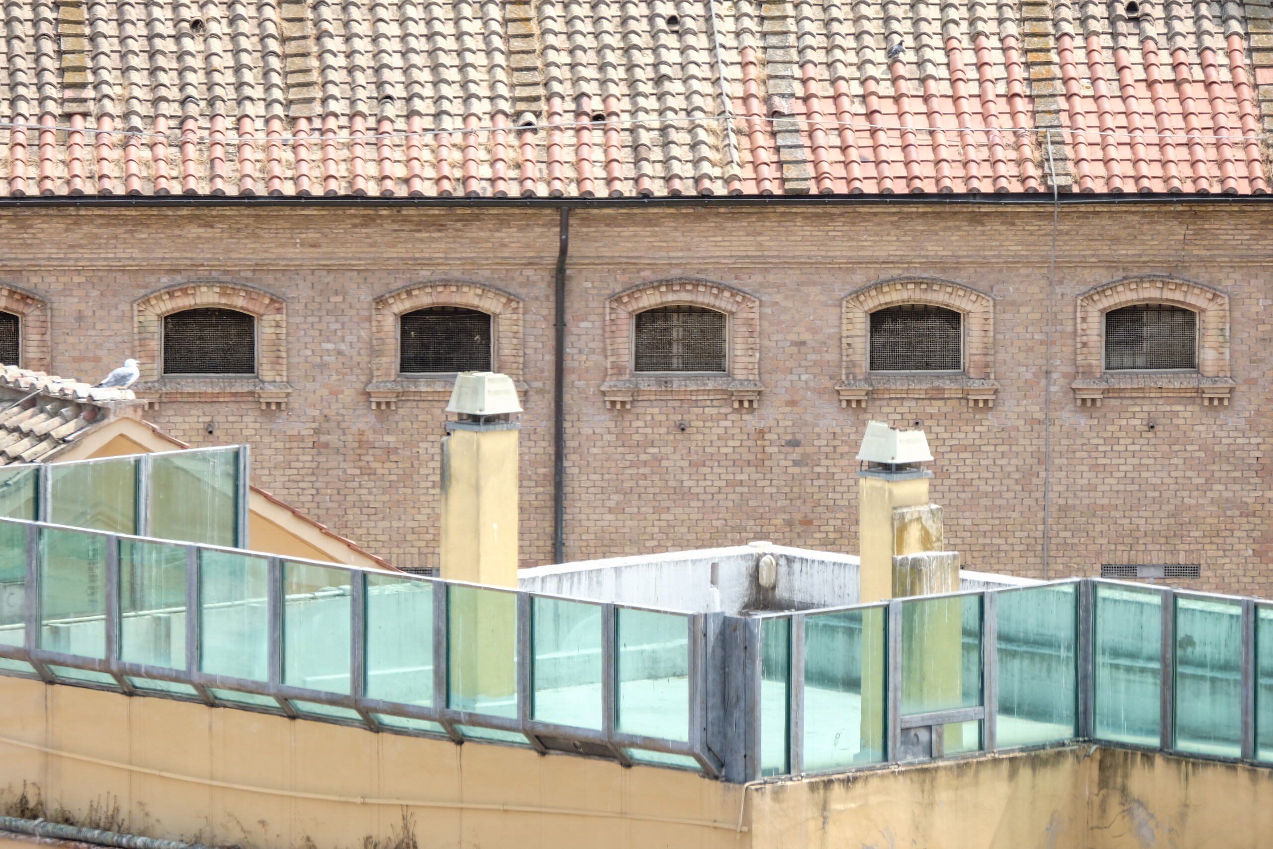 rome roof collapses at regina coeli prison no injuries scaled