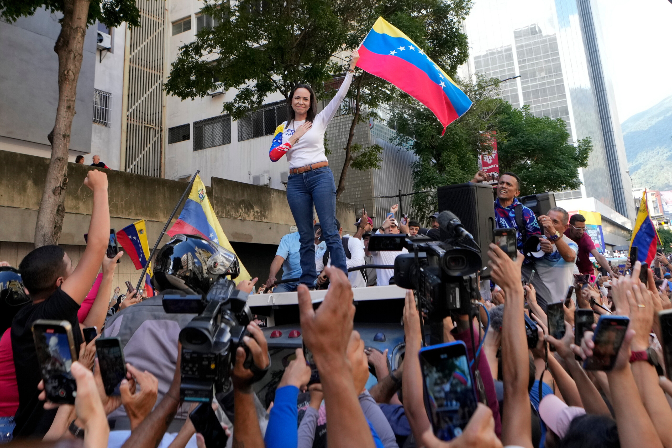 nobel peace prize machado i dedicate it to the venezuelan people and to trump scaled