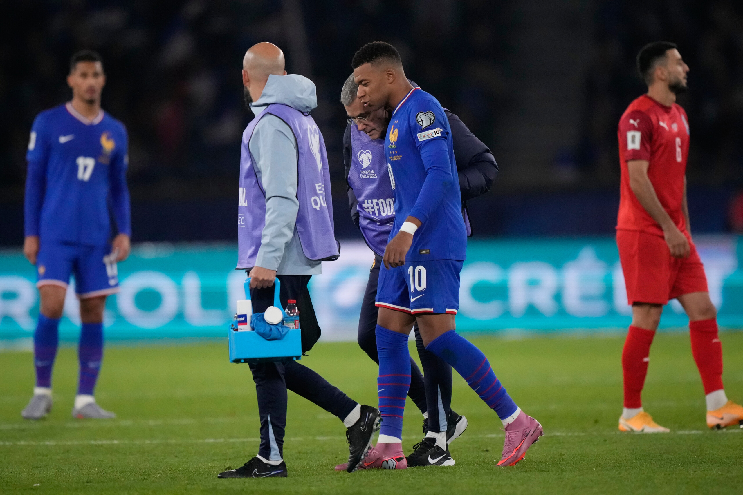 world cup qualifiers mbappe injured and misses iceland france scaled