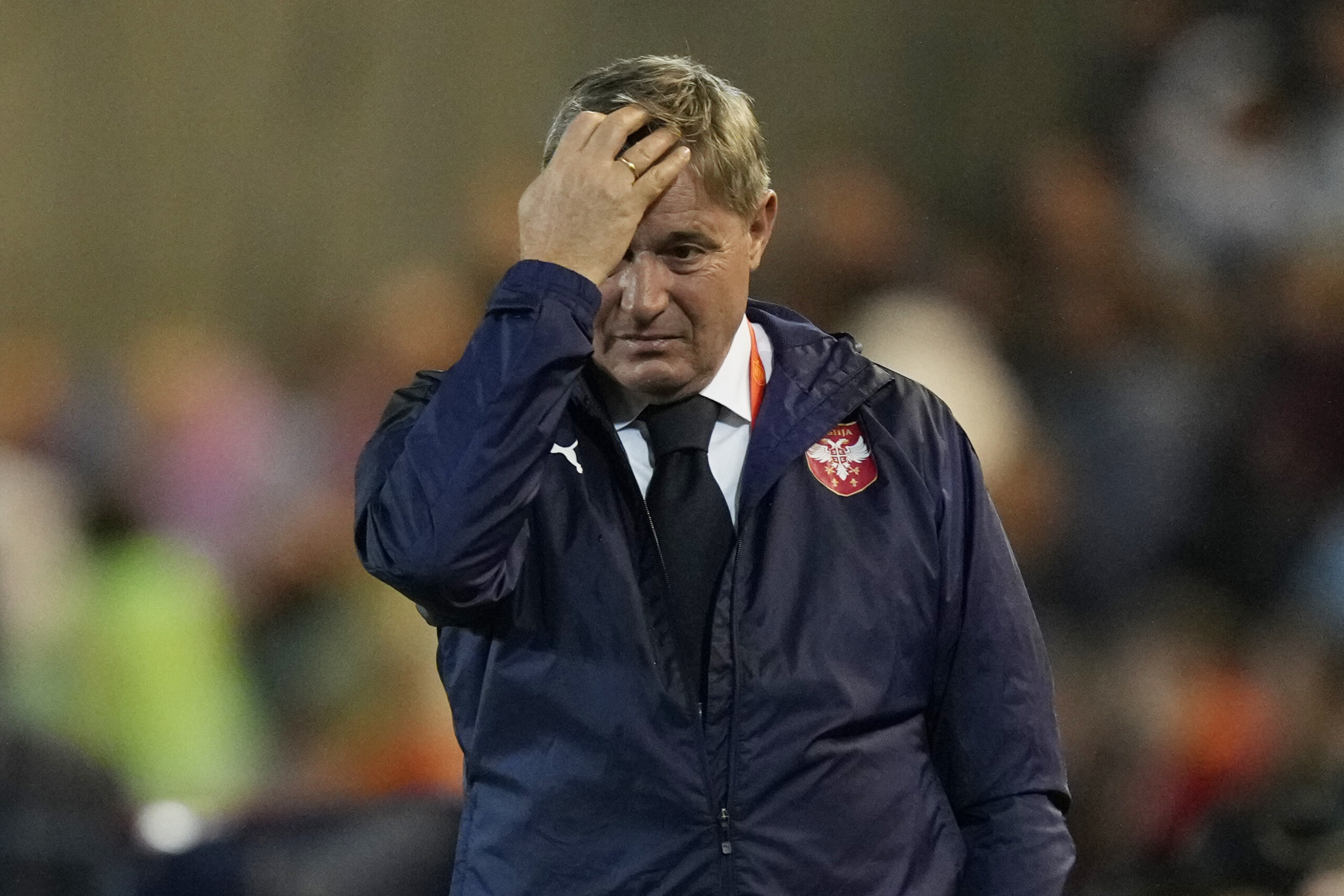 football serbia stojkovic resigns as national team coach after loss to albania scaled