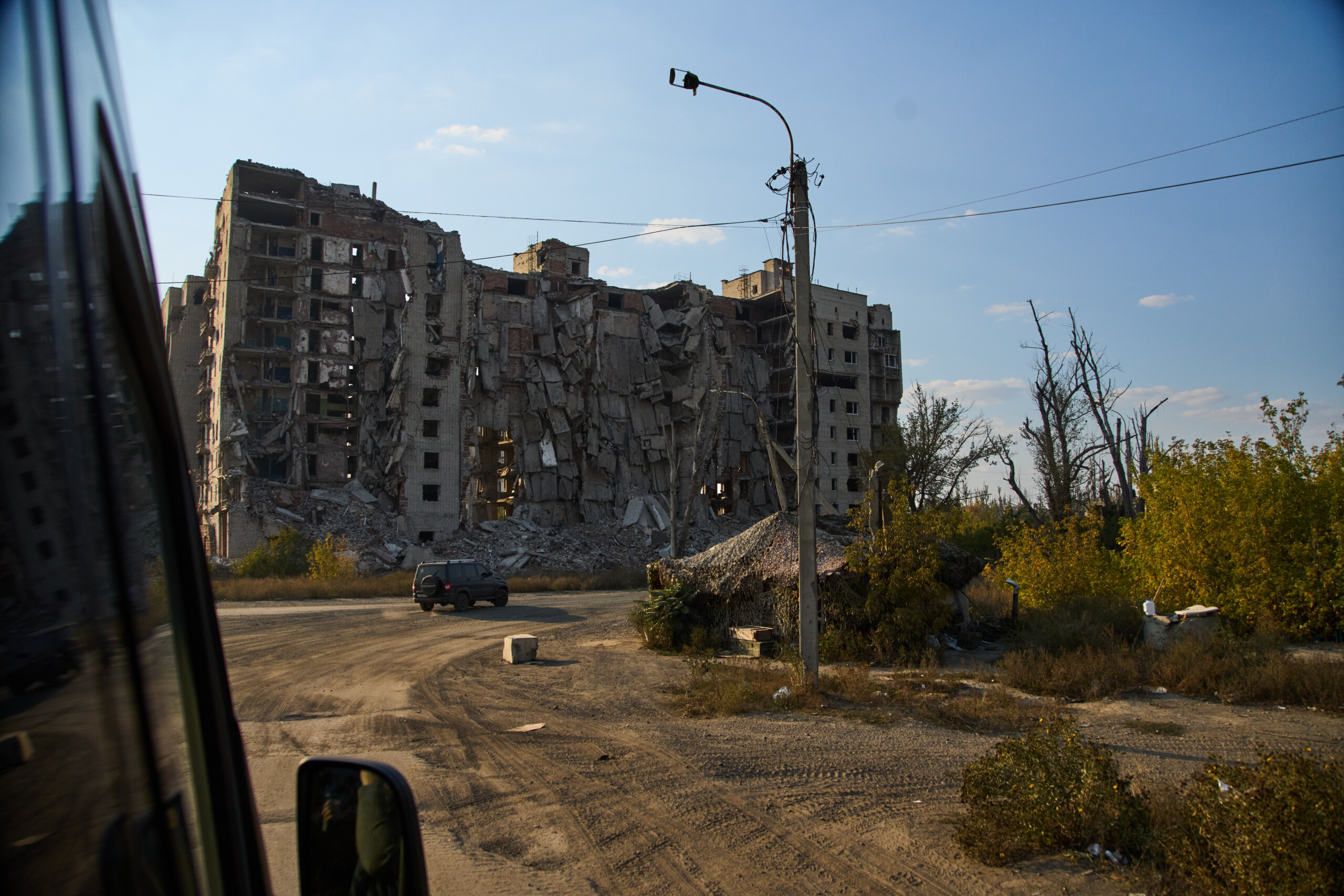 ukraine russian attack on donetsk blackout in the region scaled