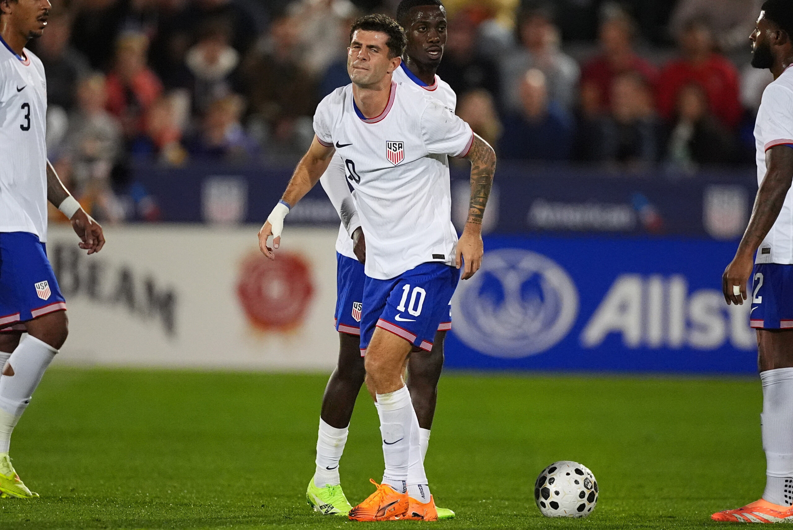 Football, Milan: Pulisic has low-grade right hamstring injury 1 football milan pulisic has low grade right hamstring injury scaled