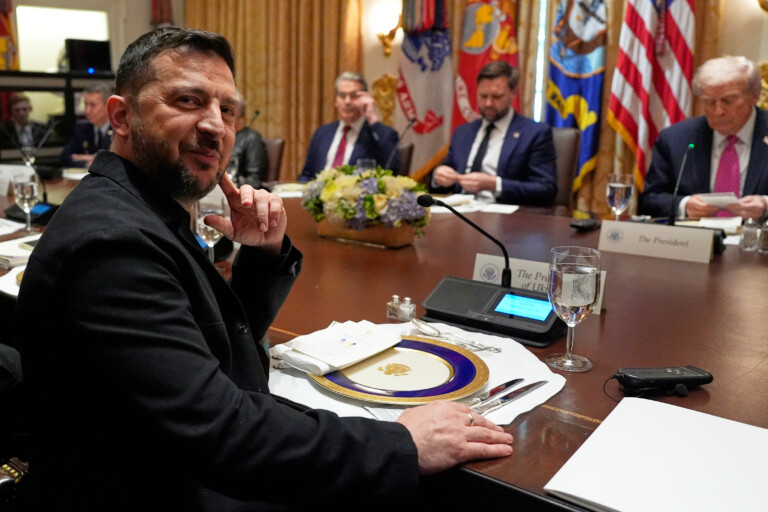 ukraine zelensky trump has a great chance to end the war