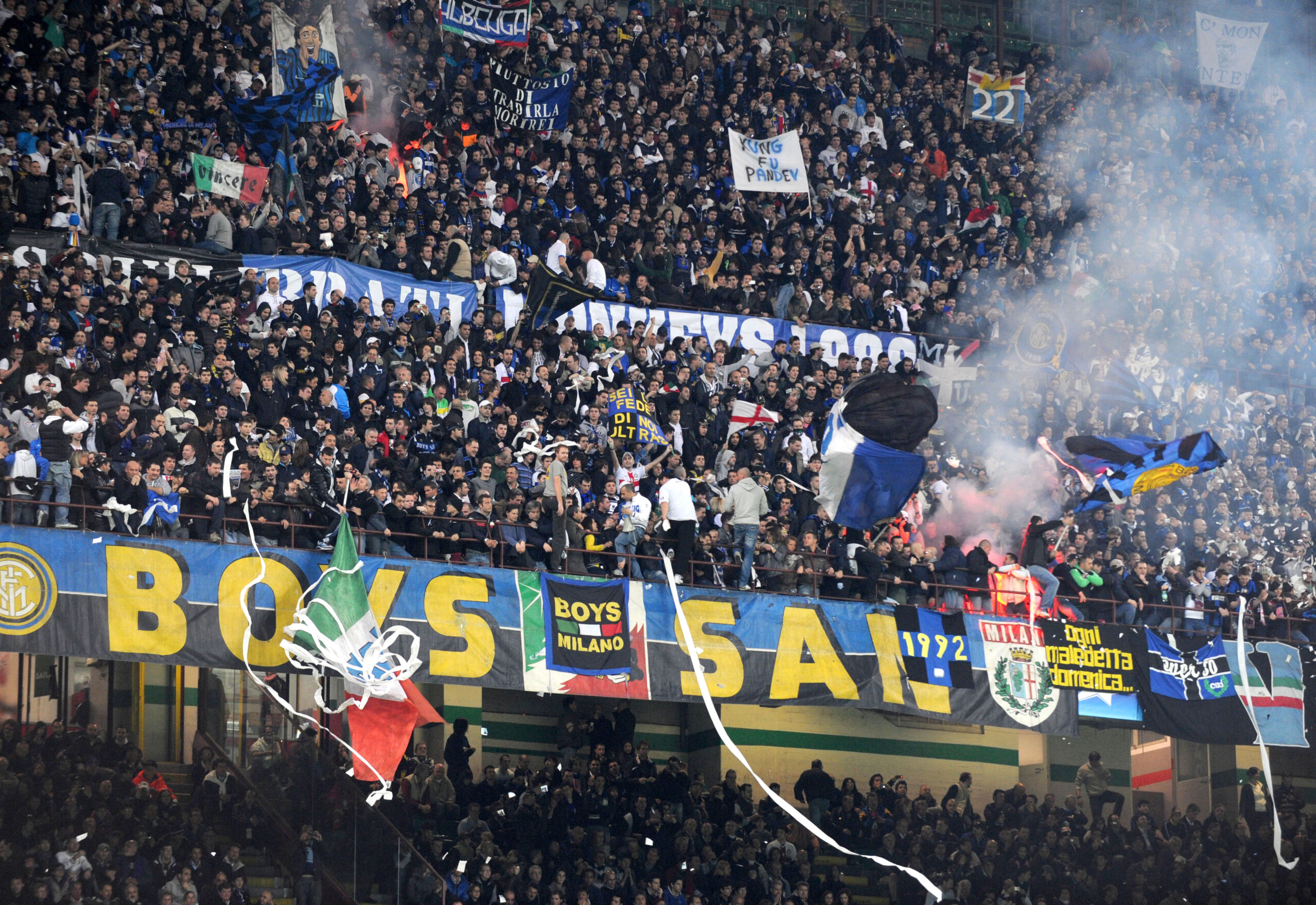 football away fans from lombardy banned for inters match in naples scaled
