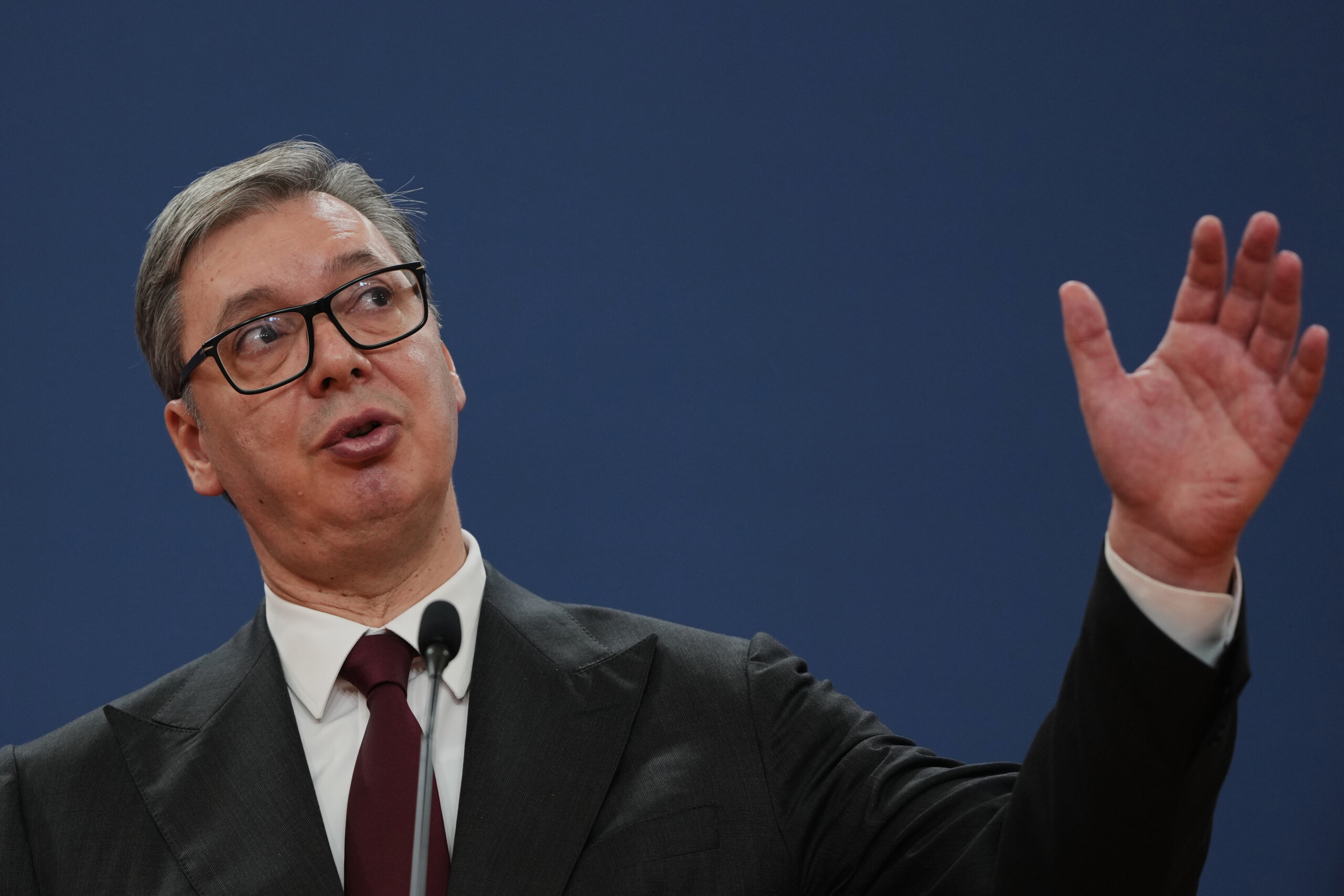 serbia vucic a terrorist act in front of parliament scaled