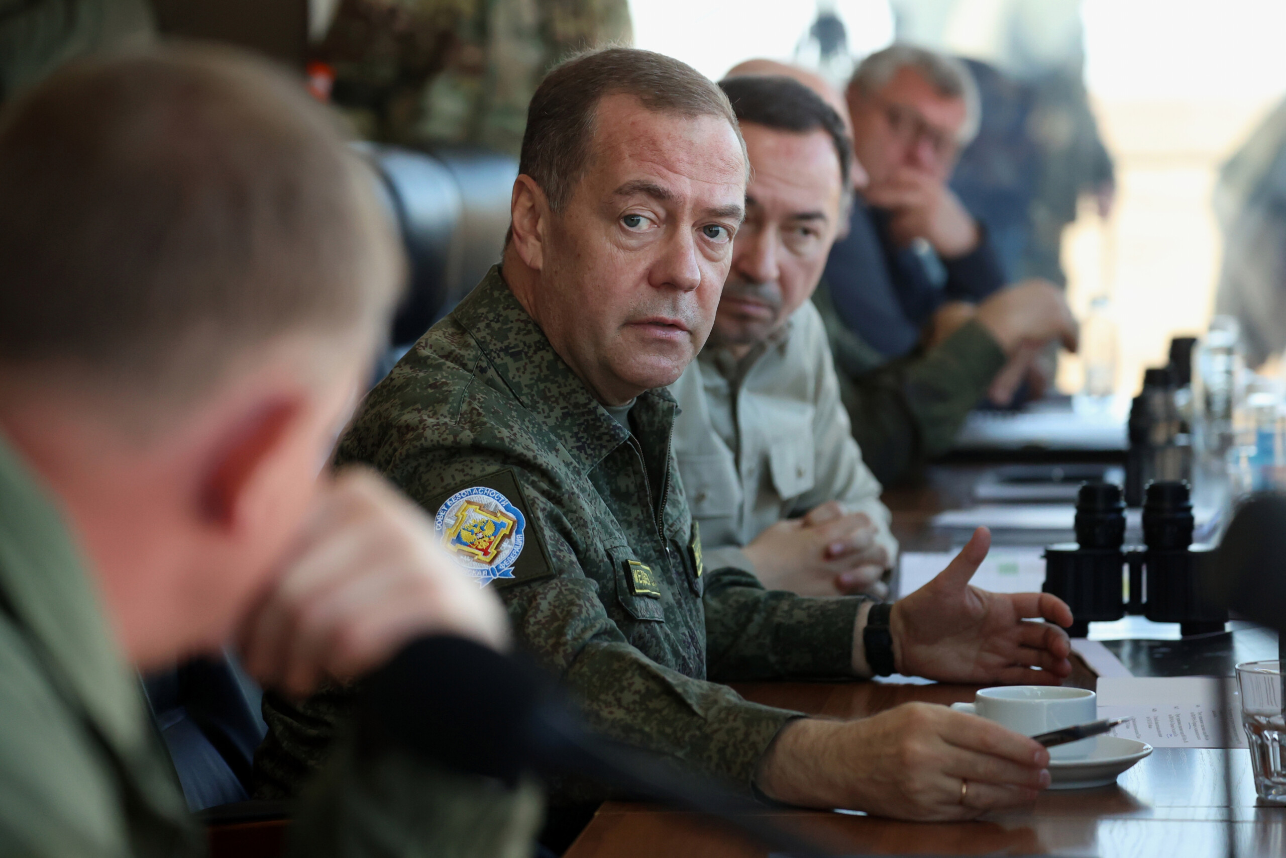 medvedev trumps decisions are an act of war against russia scaled