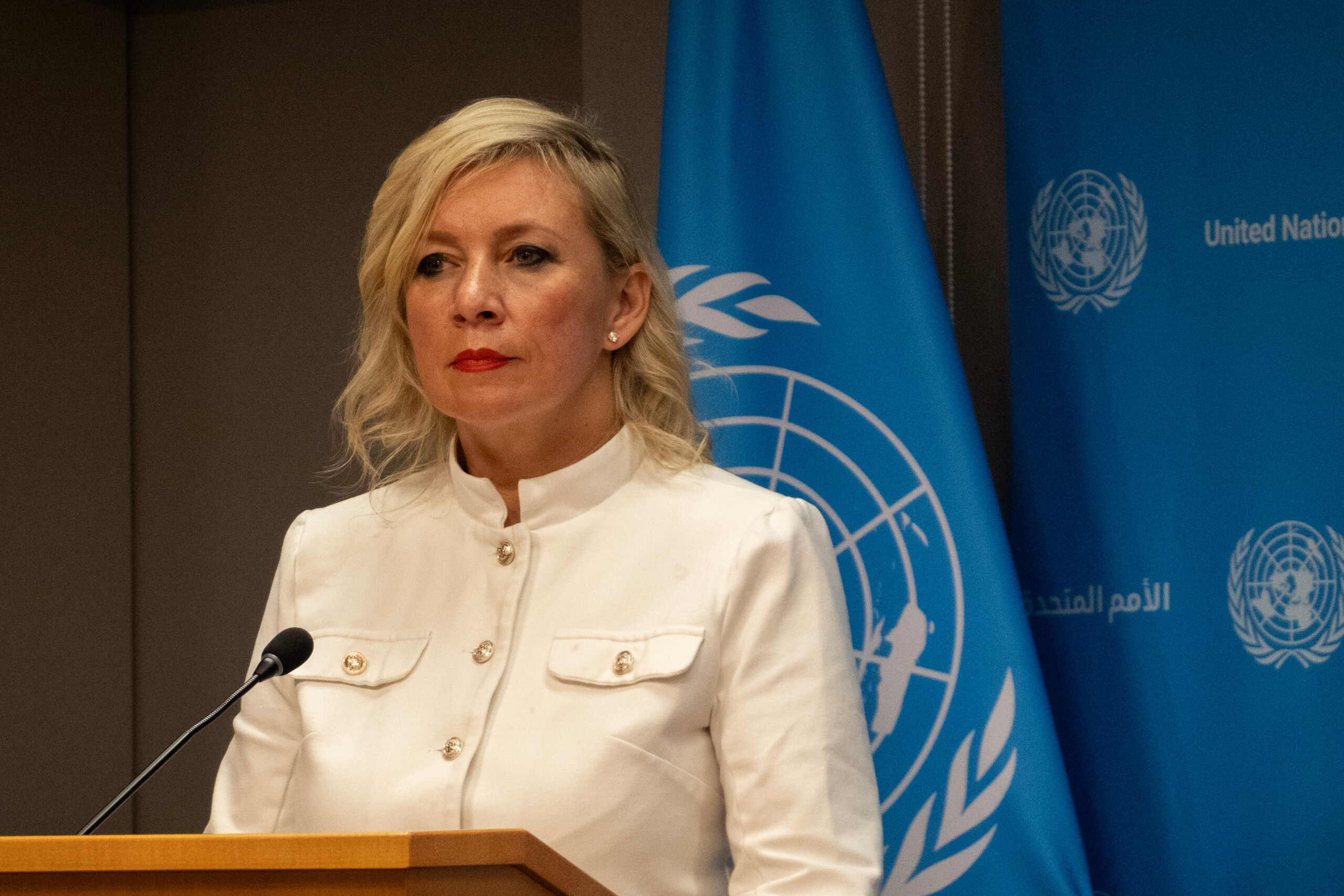 ukraine zakharova we are ready for contacts with the us state department scaled