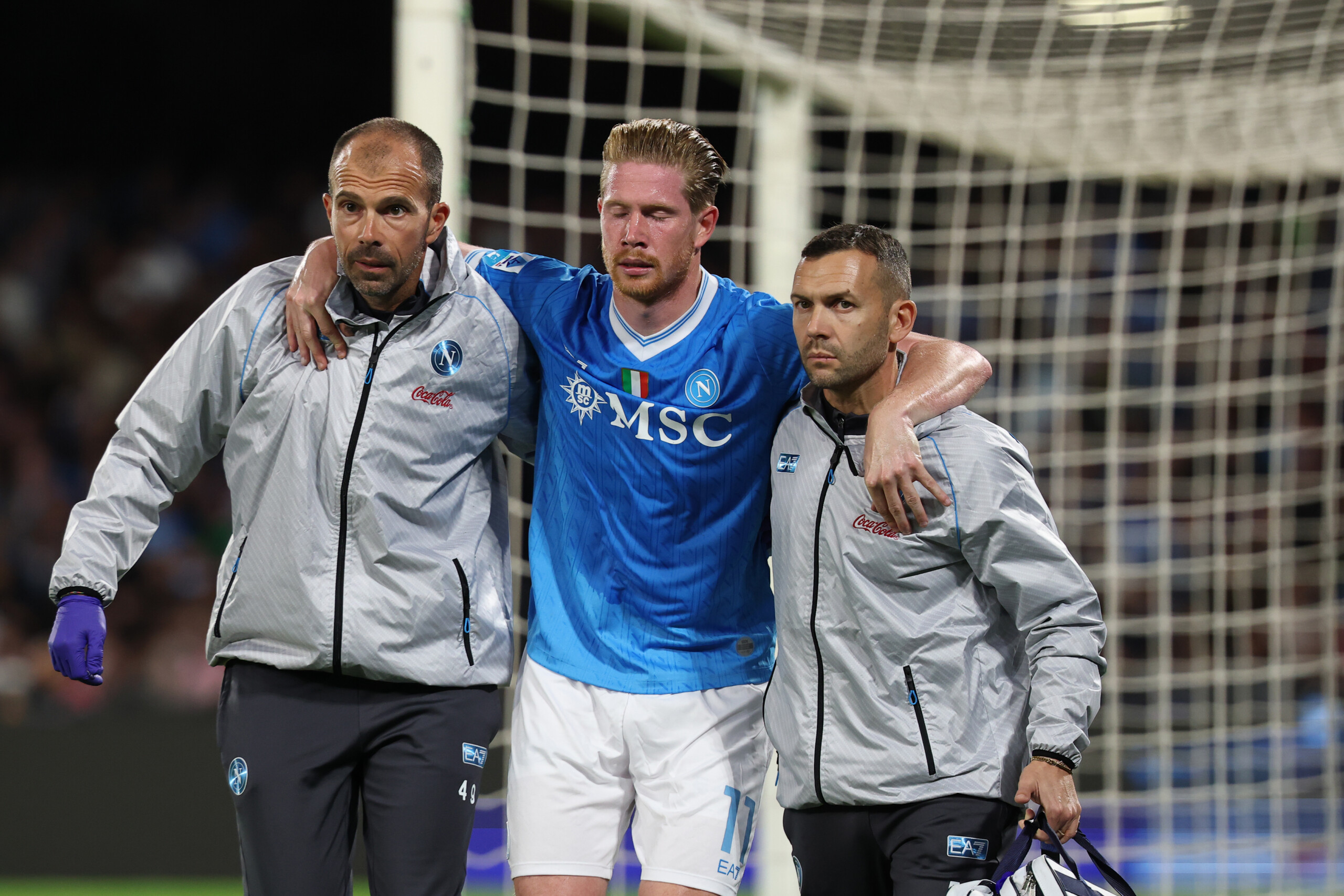 Football: Napoli, De Bruyne suffers high-grade hamstring injury 1 football napoli de bruyne suffers high grade hamstring injury scaled