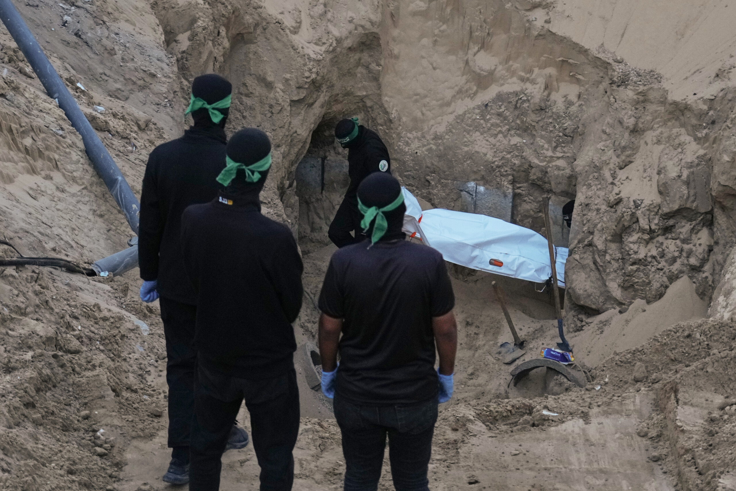 gaza hamas on the three bodies handed over they were requested by israel scaled