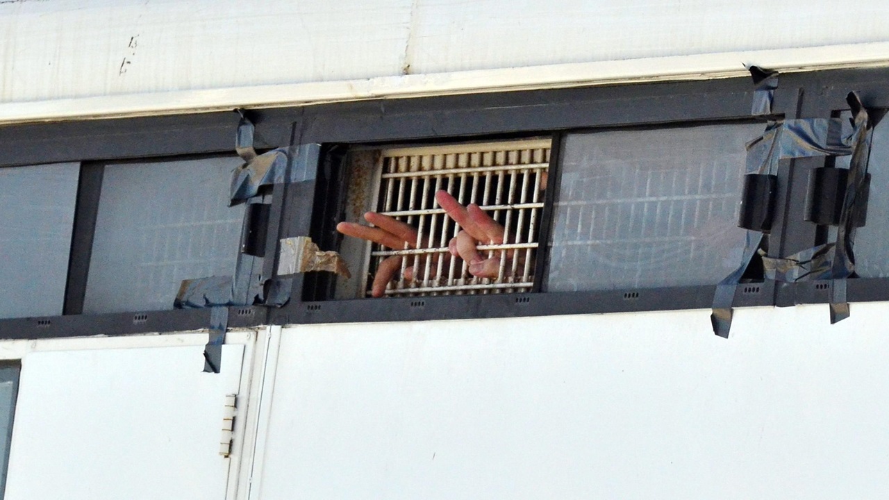 gaza guardian dozens of palestinians in underground prison in israel