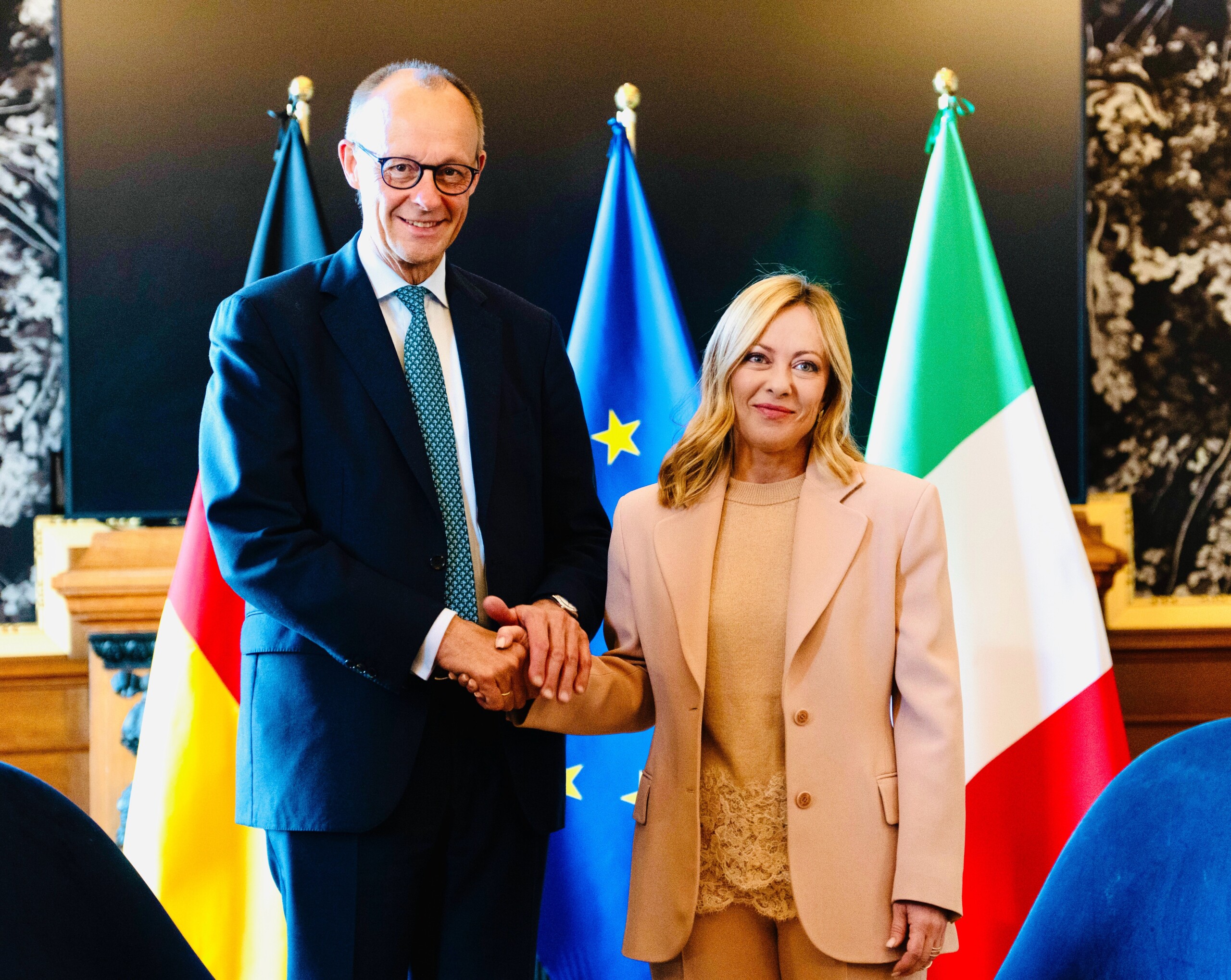 ukraine meloni speaks with merz on us plan support negotiating efforts for a just peace scaled