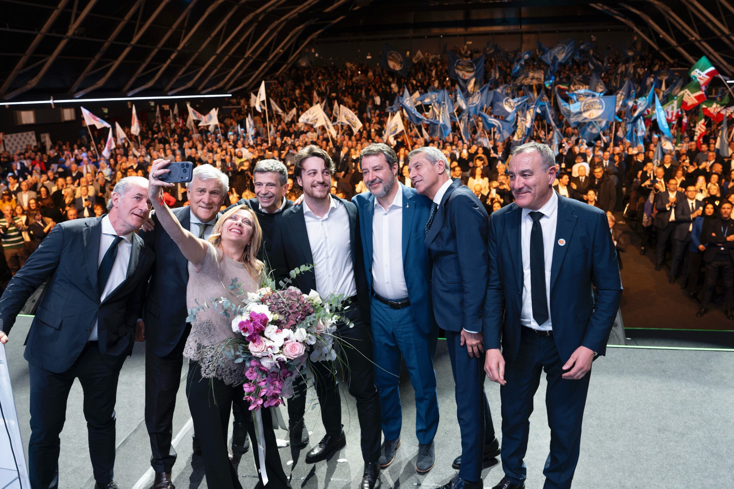 veneto stefani thanks to zaia and centre right leaders a campaign among the people scaled