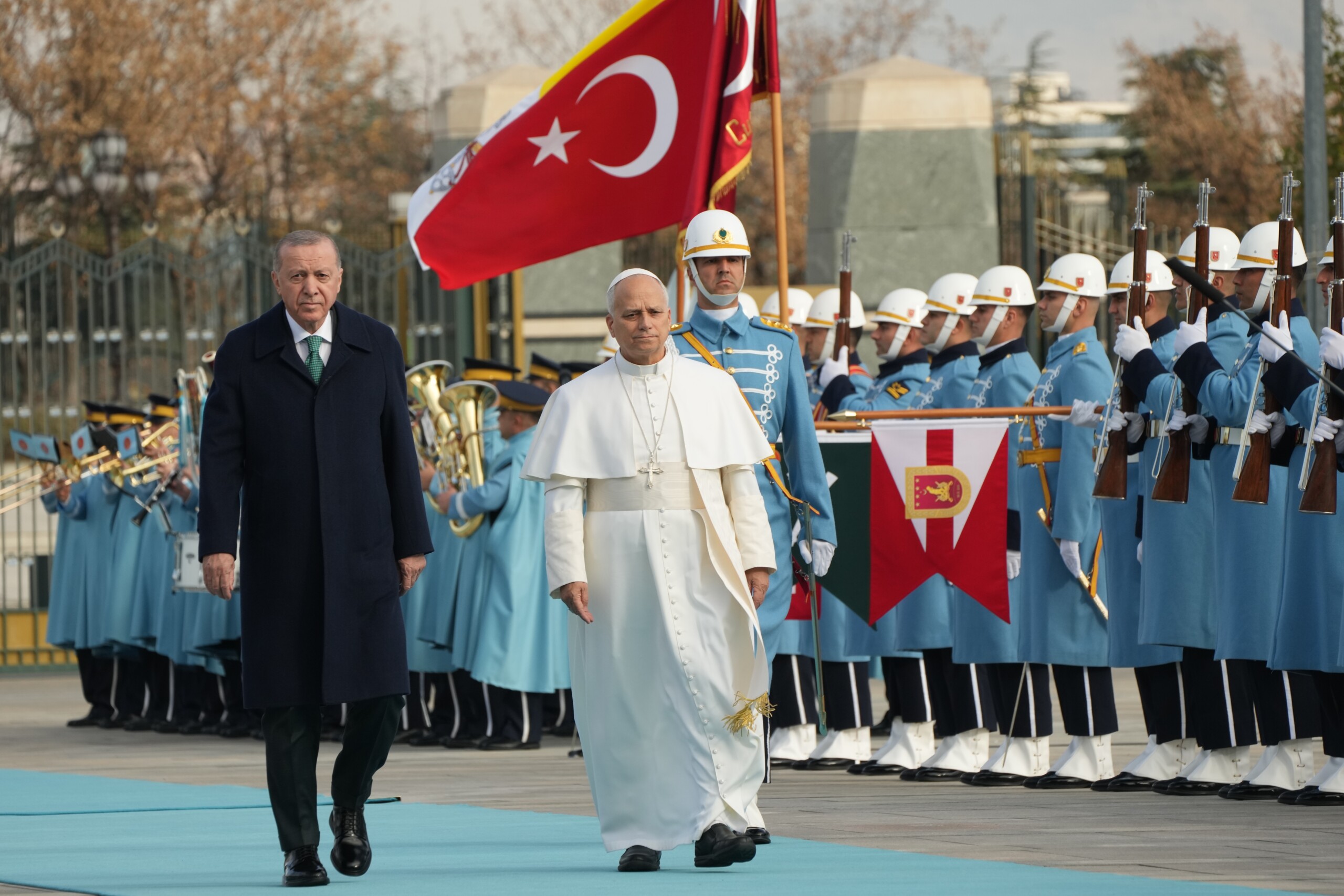 turkey pope leo xiv world destabilised by ambitions and decisions that trample on peace scaled