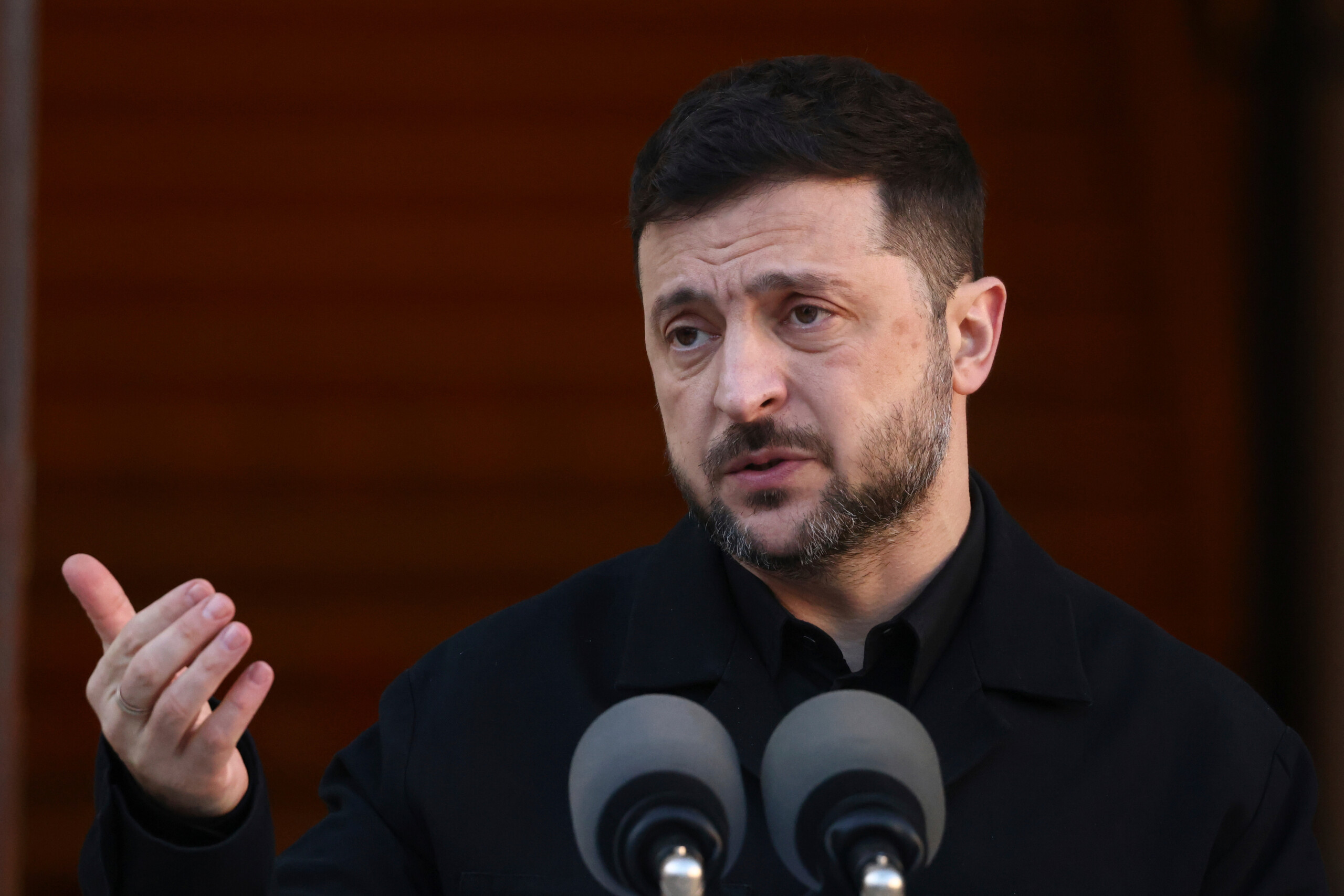 ukraine zelensky optimistic about the speed of negotiations and u s interest scaled