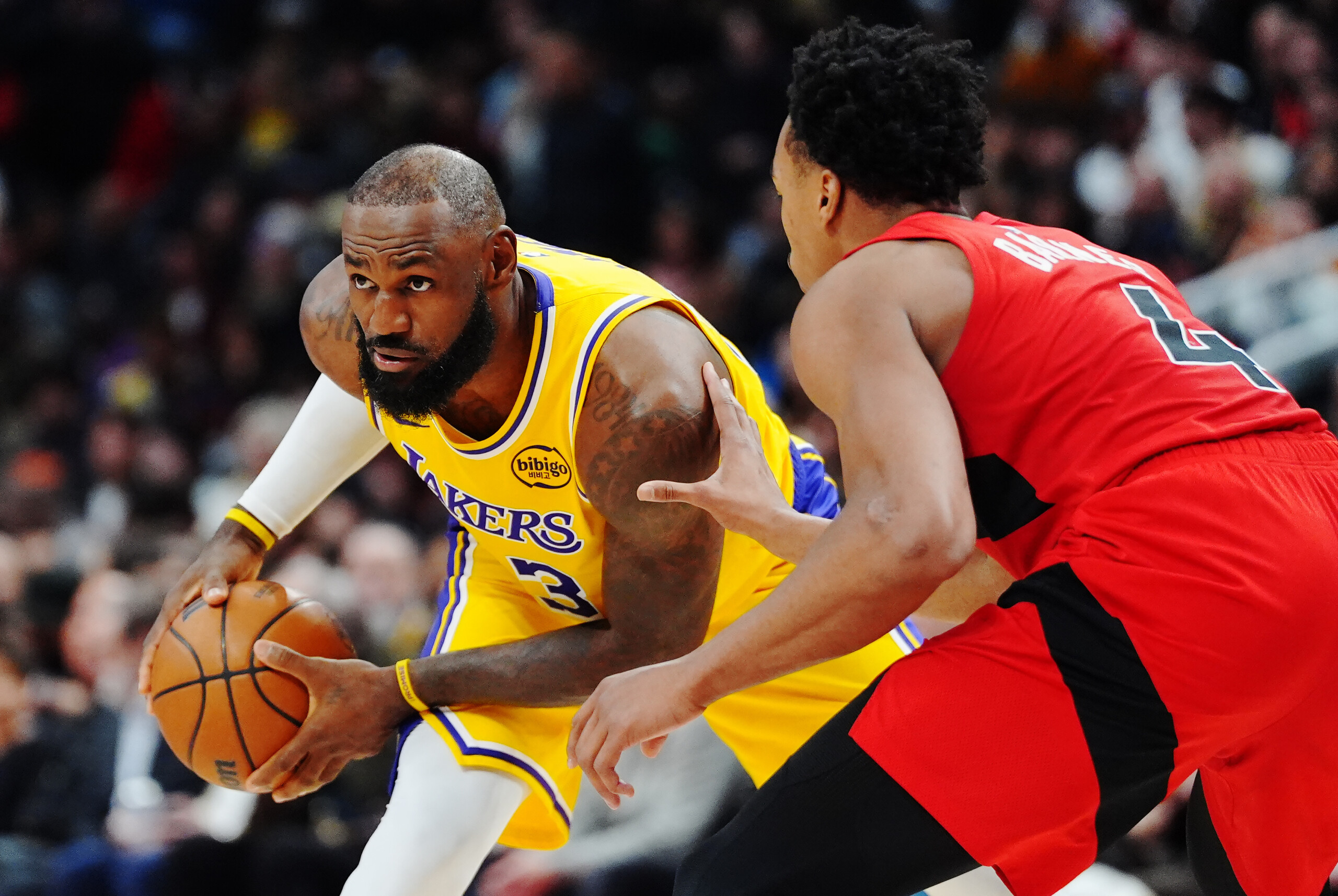 nba lakers defeat toronto james ends double digit streak scaled