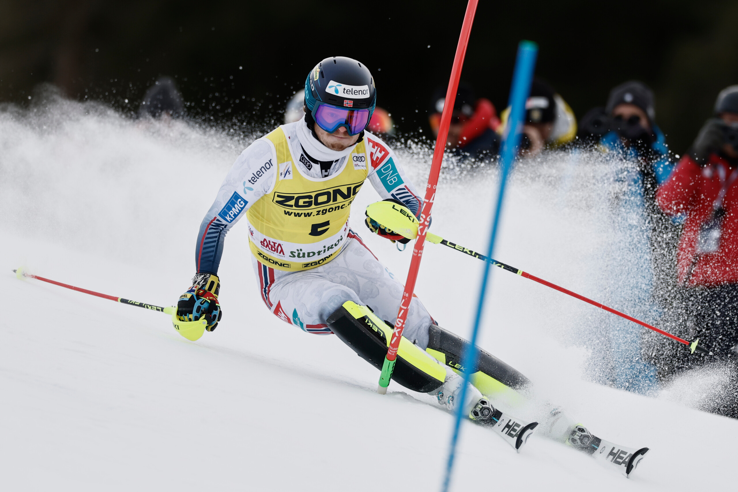 skiing world cup norways mcgrath wins alta badia slalom vinatzer 10th scaled