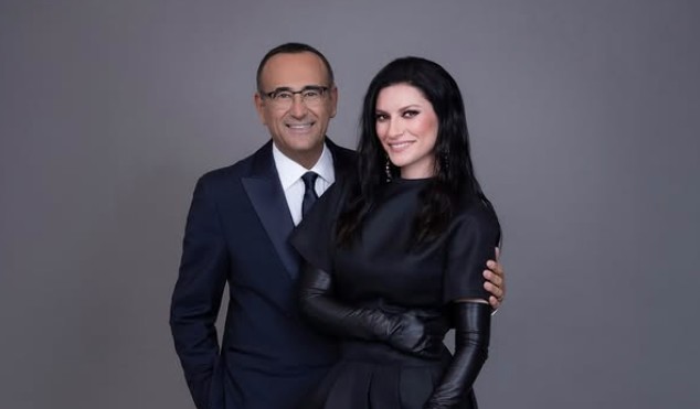 sanremo conti announces laura pausini to co host the festival