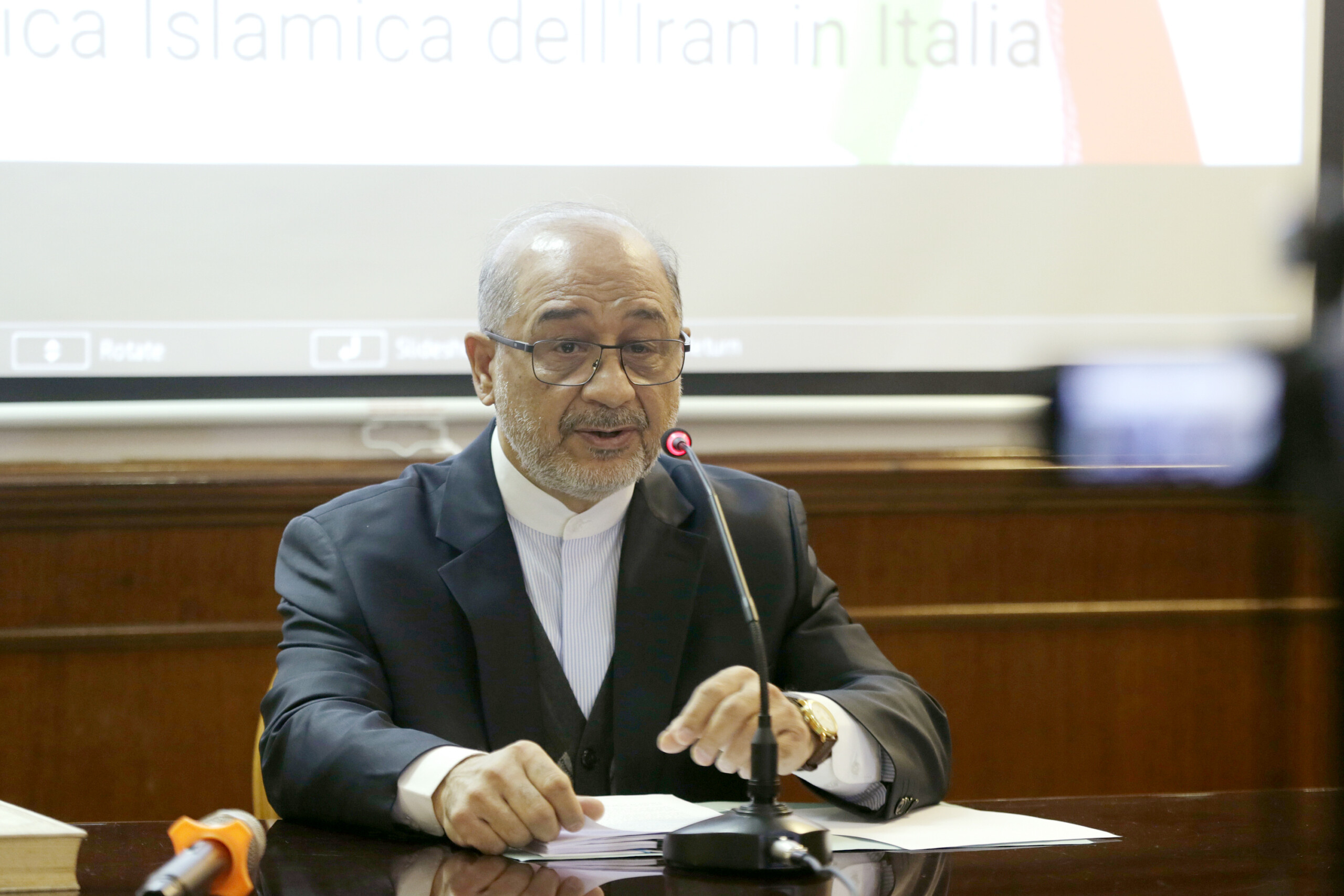 iran ambassador in rome to lapresse number of dead and injured exaggerated by our enemies scaled