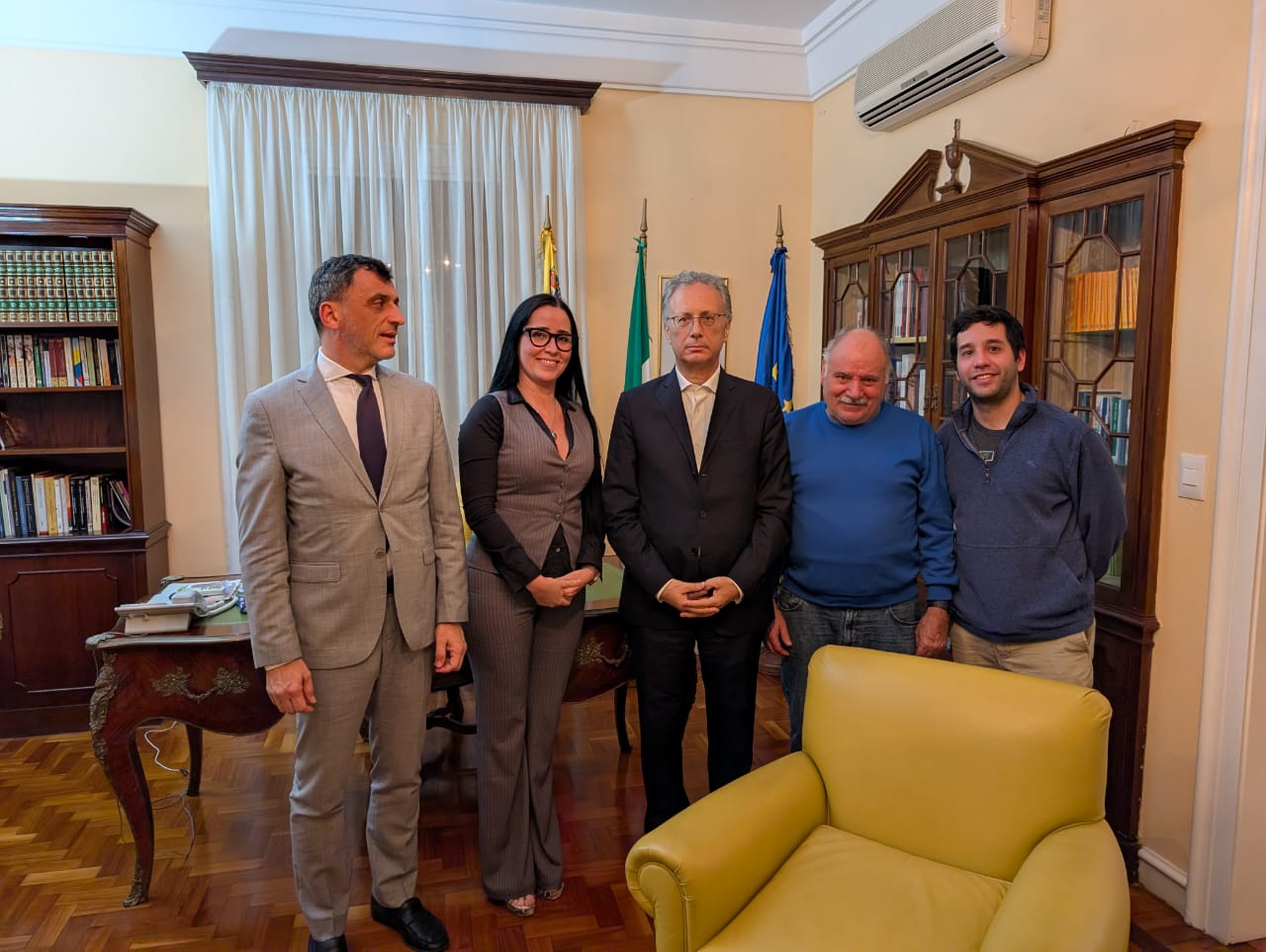 venezuela tajani luigi gasperin also free exhausted but stable