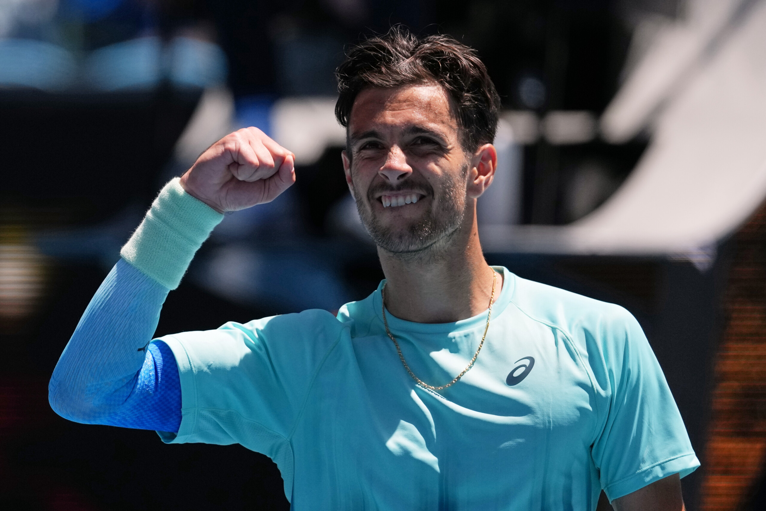 australian open musetti defeats sonego darderi also advances bolelli and vavassori immediately out in doubles scaled