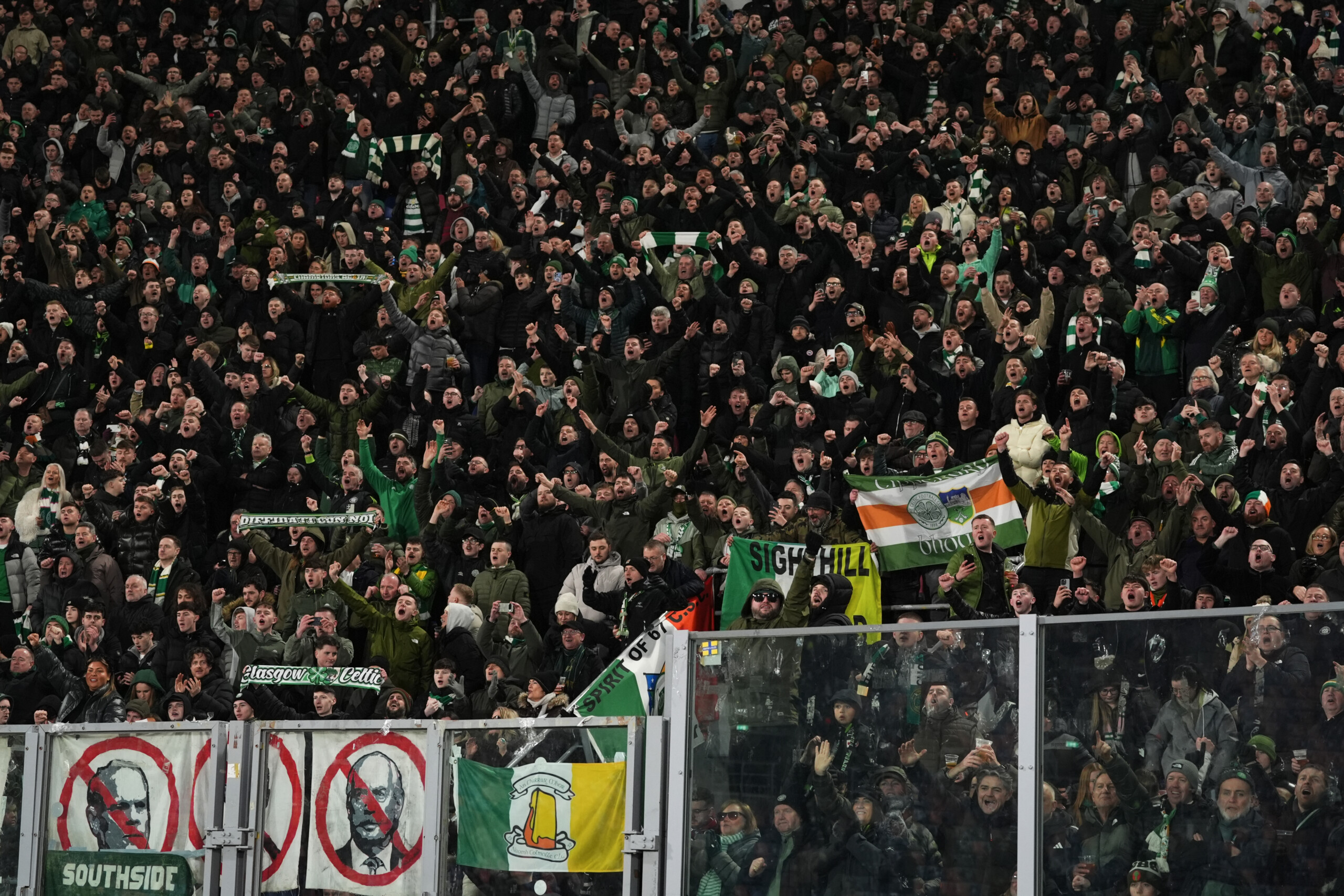 football disturbances before bologna celtic match 47 reported and one arrest scaled