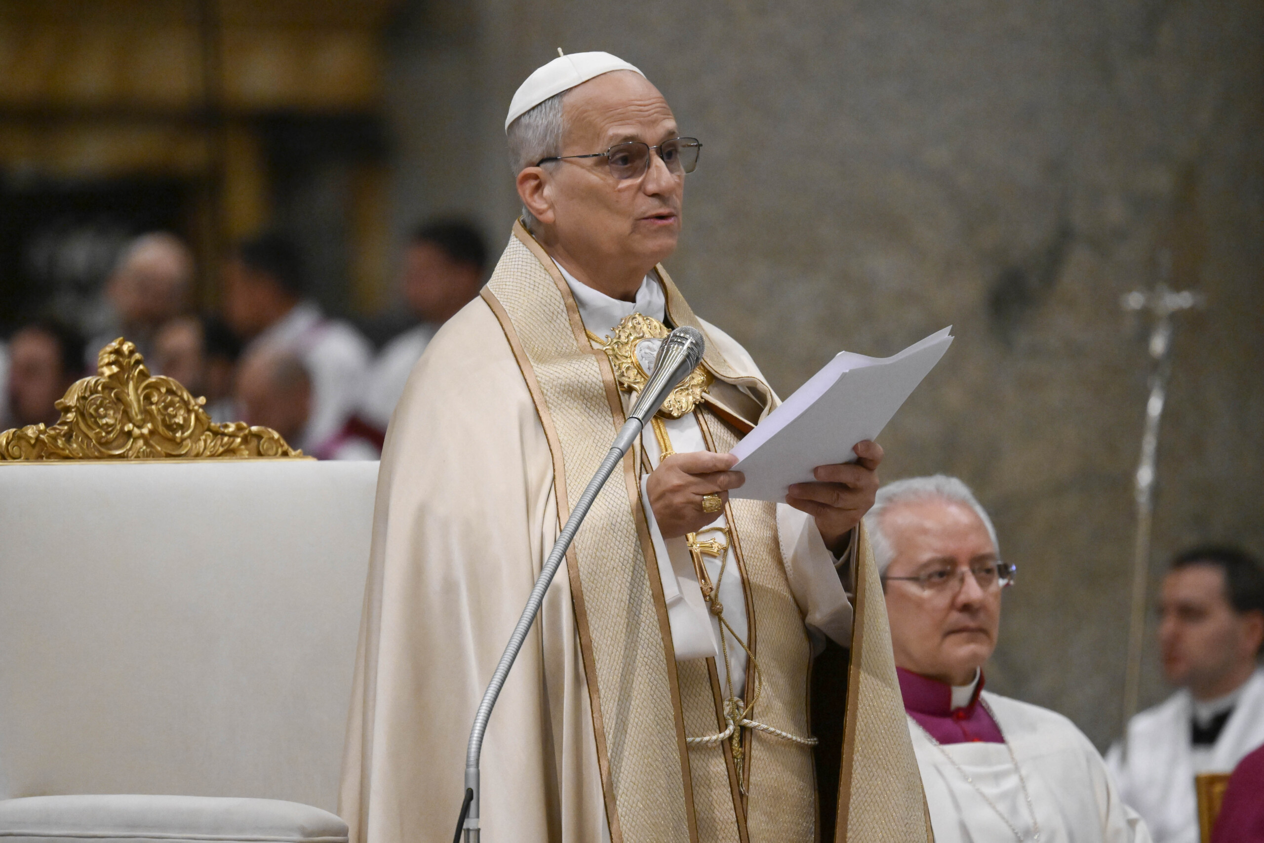 pope leo xiv never again shall the horror of genocide befall any people scaled