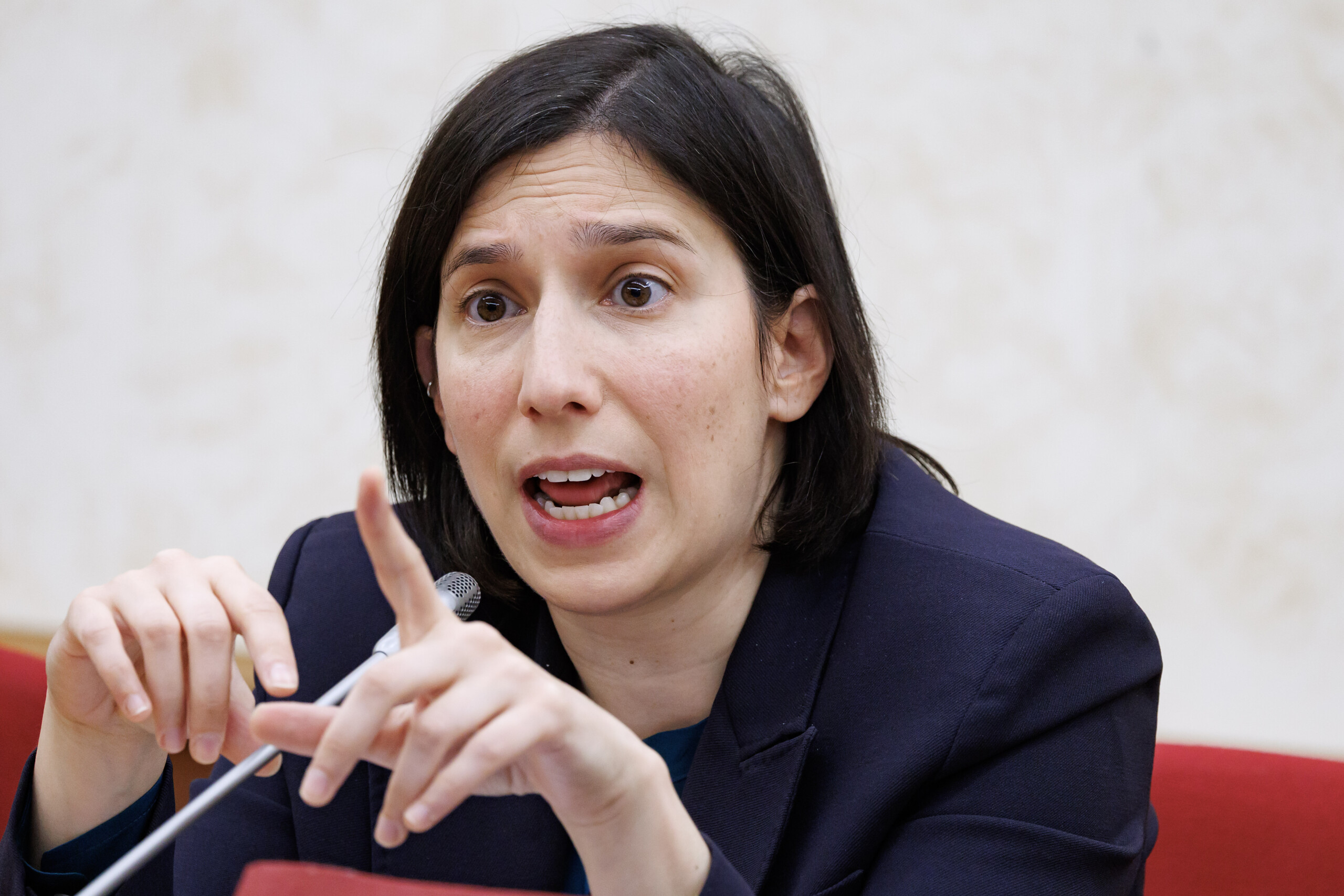 pd schlein on the ground to listen and talk about healthcare and employment scaled